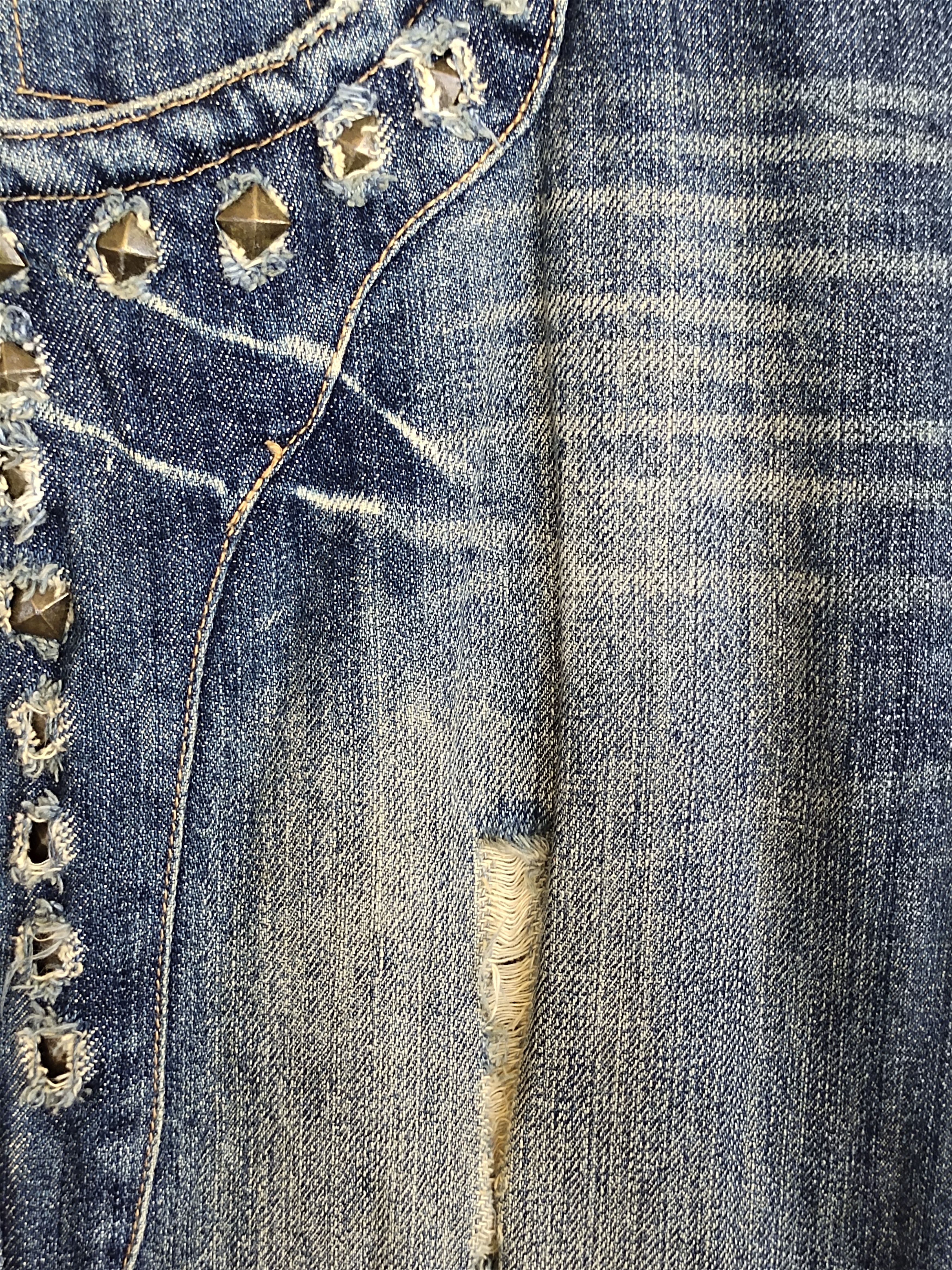 Undercover Flared Jeans Gold Rush Spark Flared Denim Jeans Size US 32 / EU 48 - 7 Thumbnail