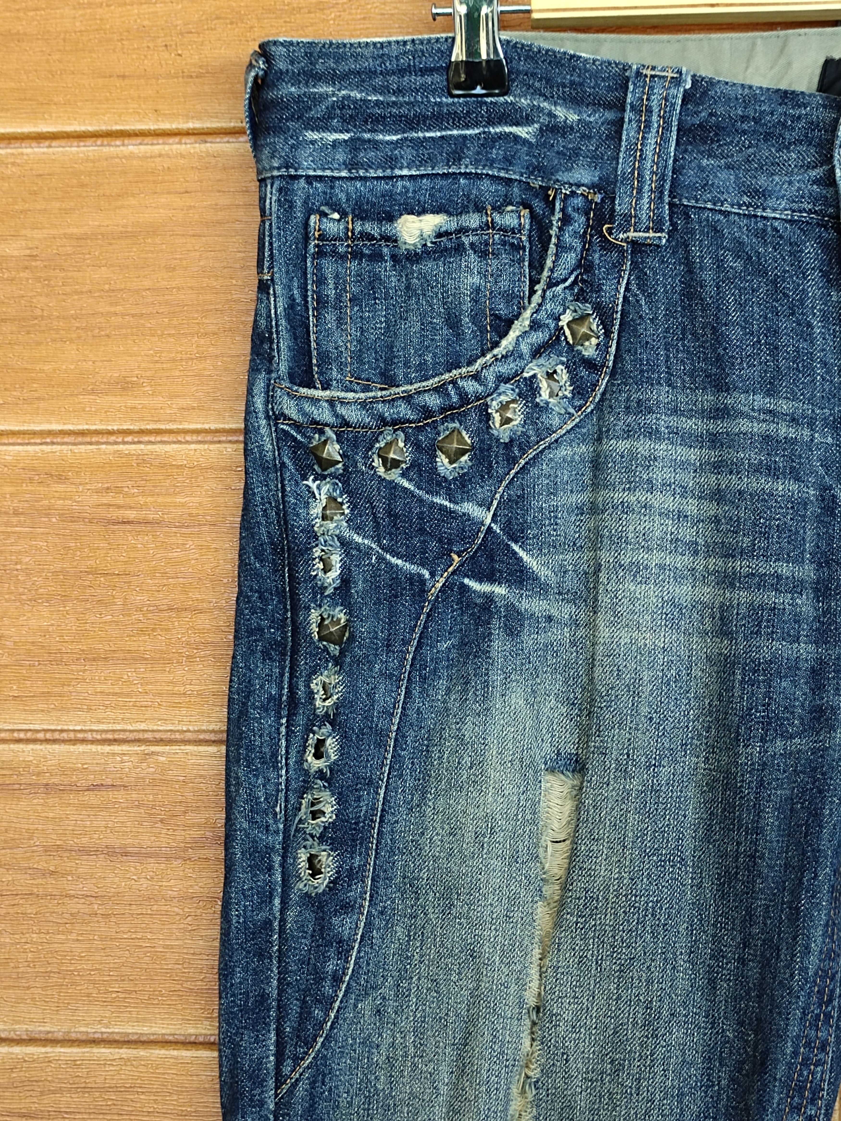 Undercover Flared Jeans Gold Rush Spark Flared Denim Jeans Size US 32 / EU 48 - 5 Thumbnail