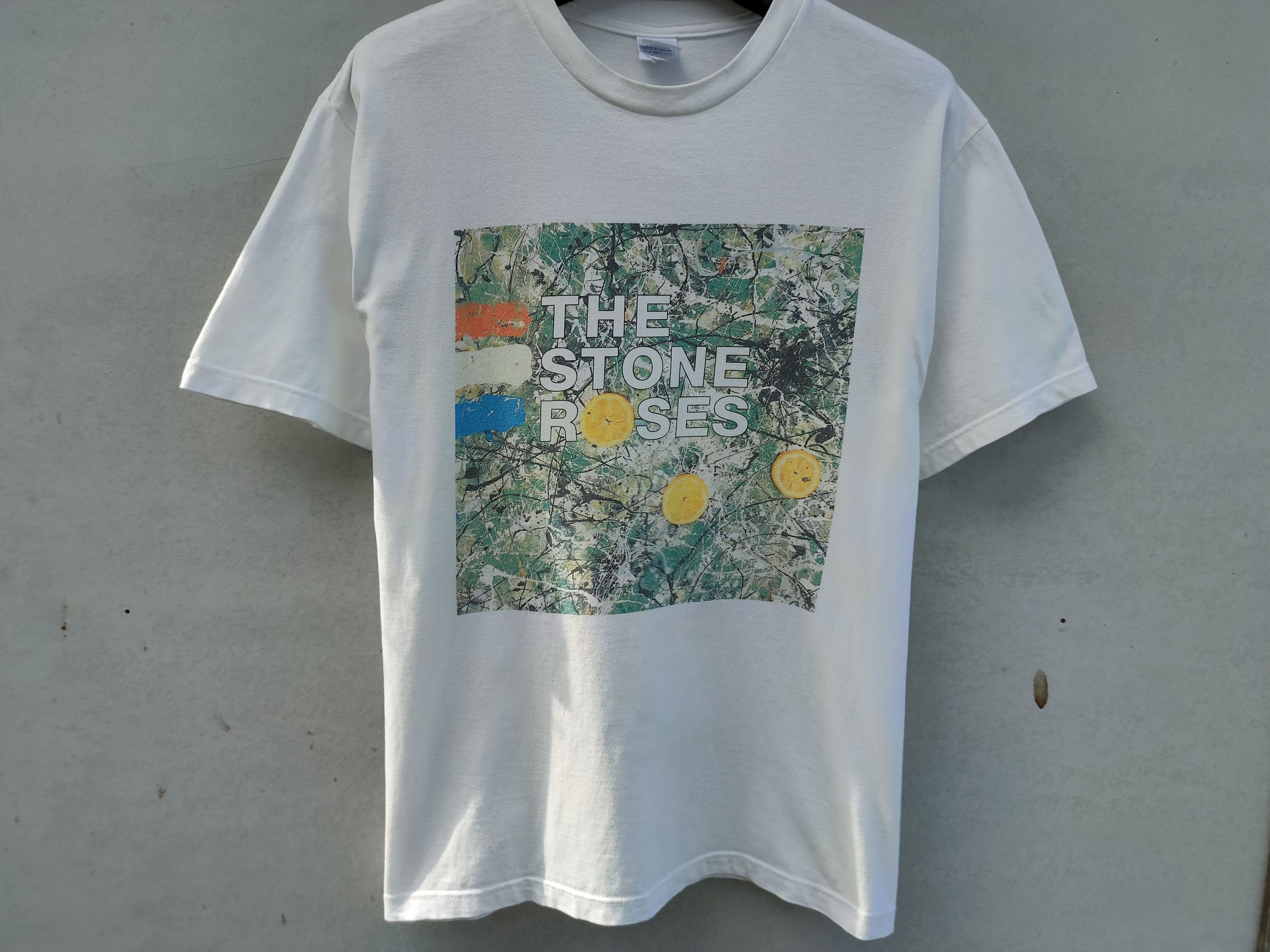 Band Tees × Vintage Very Rare Vintage THE STONES ROSES Top Album Promo Tshirt Size US L / EU 52-54 / 3 - 4 Thumbnail