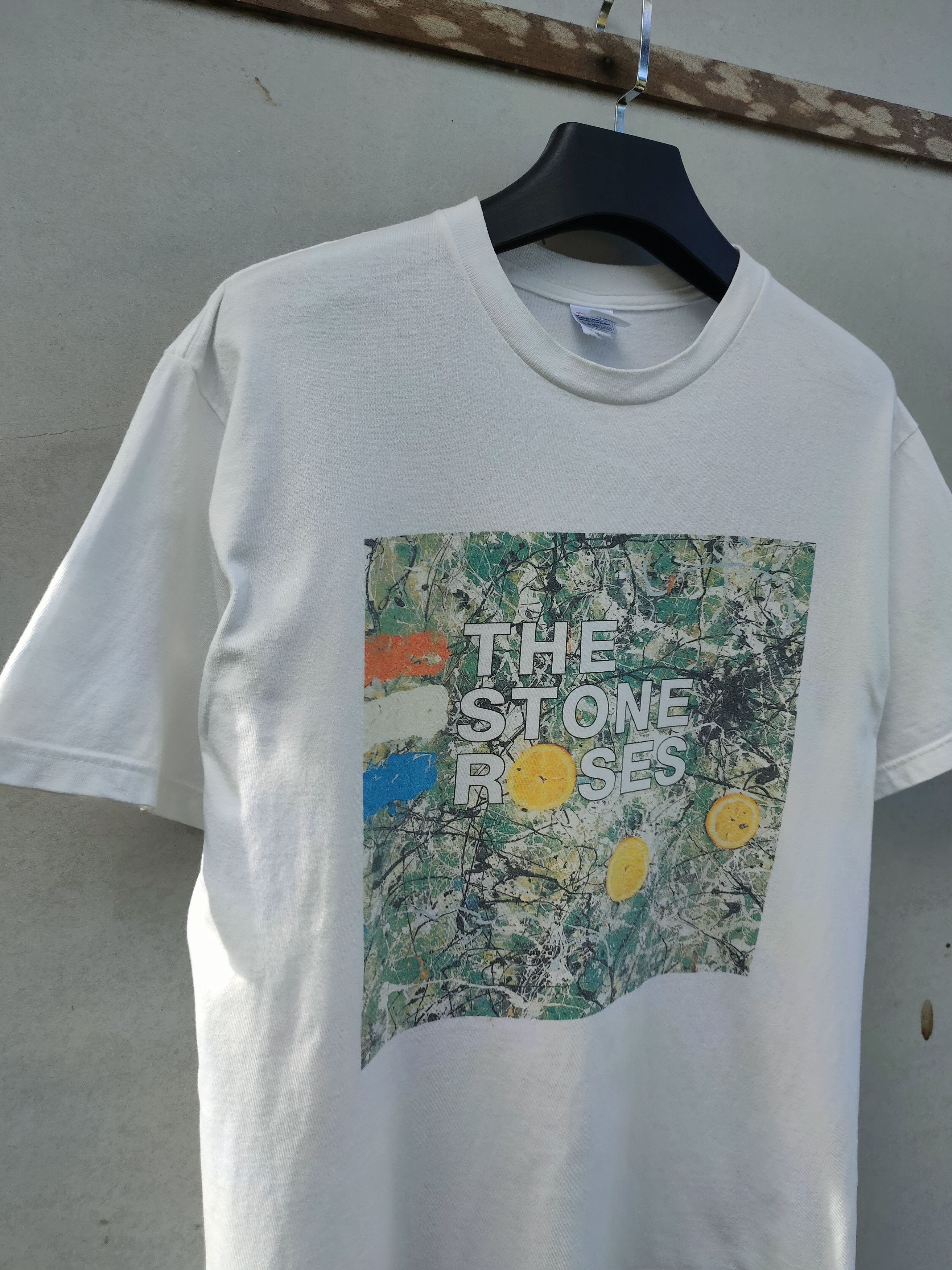 Band Tees × Vintage Very Rare Vintage THE STONES ROSES Top Album Promo Tshirt Size US L / EU 52-54 / 3 - 8 Thumbnail