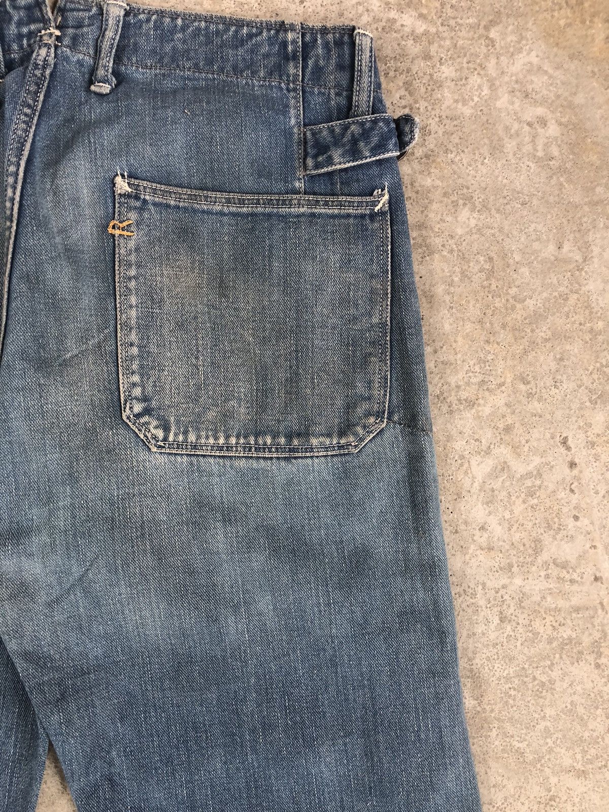45rpm Vintage 45rpm studio carpenter distressed denim Size US 32 / EU 48 - 10 Thumbnail
