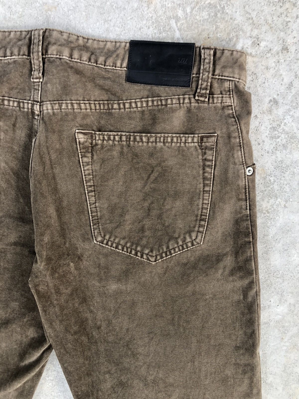 Jun Takahashi Undercover X Uniqlo Skinny Jeans Corduroy Jeans Size US 33 - 10 Thumbnail