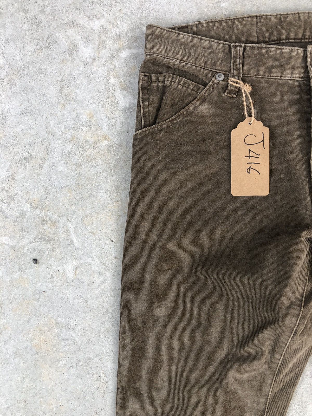 Jun Takahashi Undercover X Uniqlo Skinny Jeans Corduroy Jeans Size US 33 - 4 Thumbnail