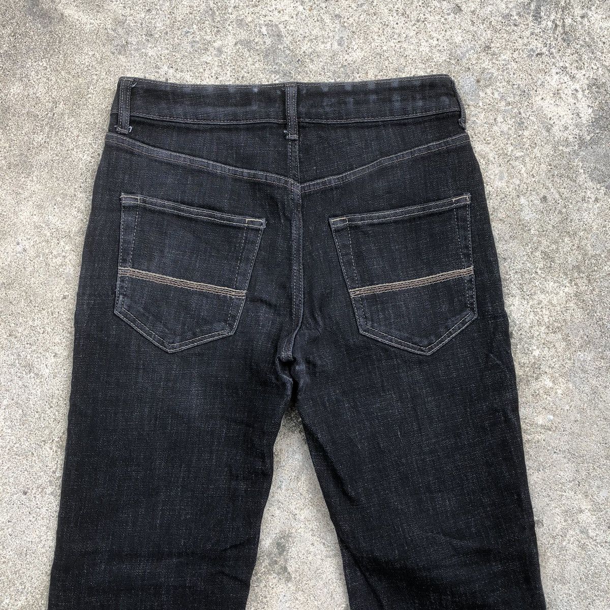 Japanese Brand × Vintage 🔥Rare🔥🇯🇵Vintage Closshi Stoned Wash Rips Regular Denim Jeans Size US 30 / EU 46 - 5 Thumbnail
