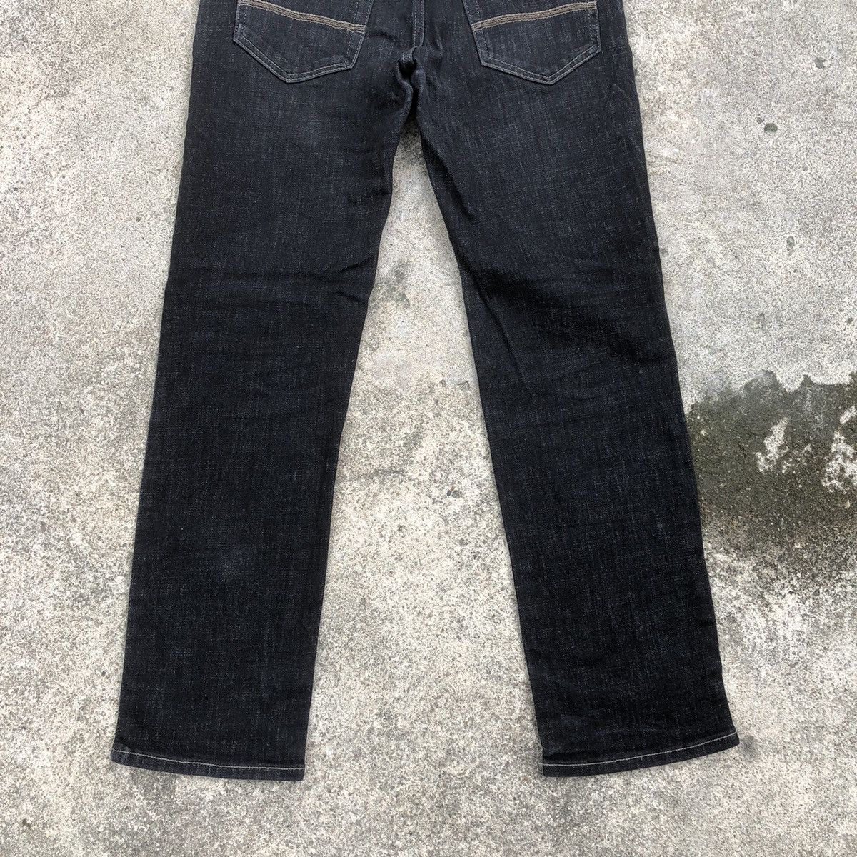 Japanese Brand × Vintage 🔥Rare🔥🇯🇵Vintage Closshi Stoned Wash Rips Regular Denim Jeans Size US 30 / EU 46 - 6 Thumbnail