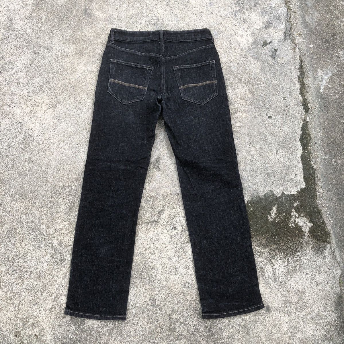 Japanese Brand × Vintage 🔥Rare🔥🇯🇵Vintage Closshi Stoned Wash Rips Regular Denim Jeans Size US 30 / EU 46 - 4 Thumbnail