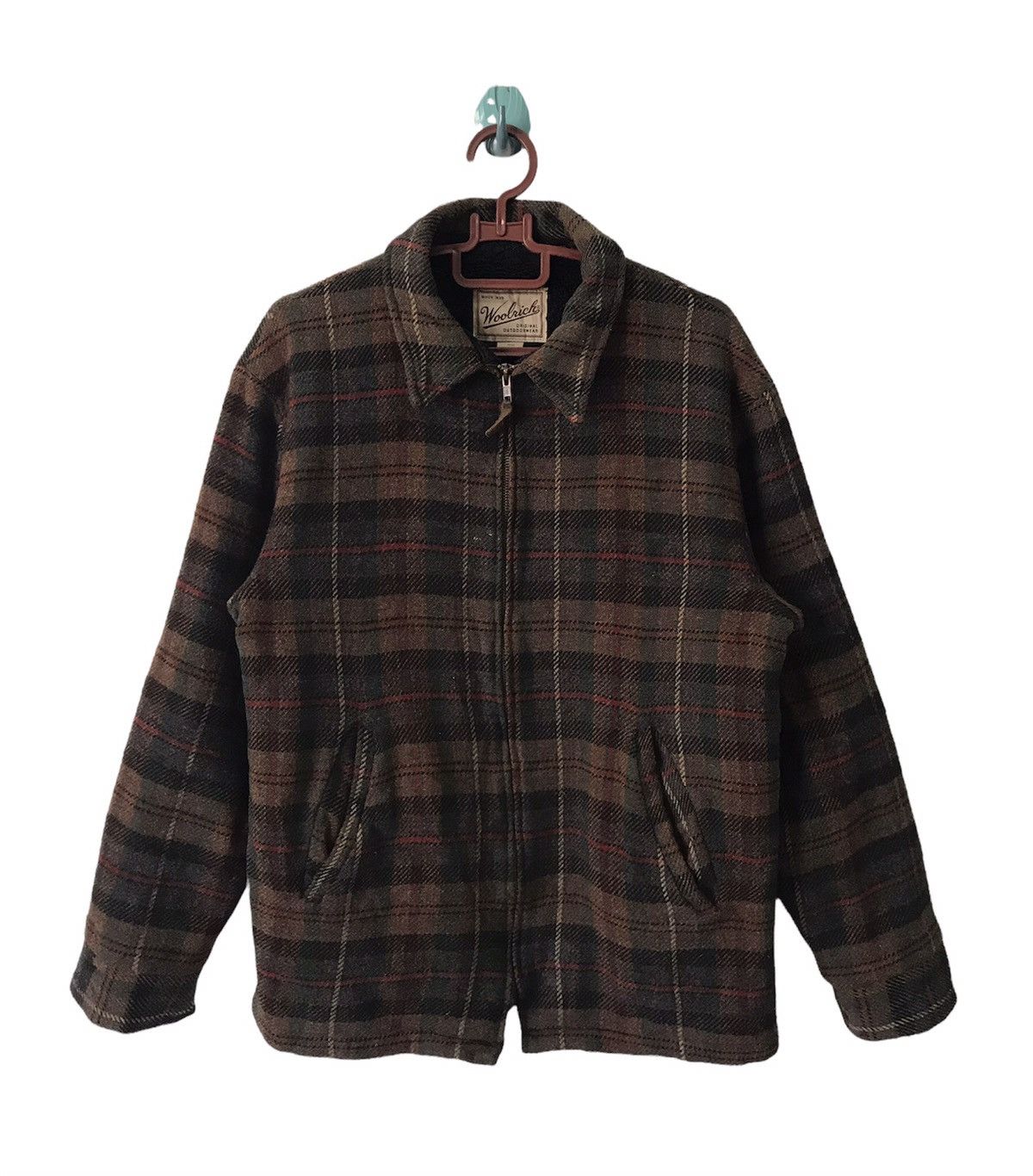 Woolrich Woolen Mills 💥Steals💥Vtg Woolrich Checked Jacket Size US M / EU 48-50 / 2 - 1 Thumbnail