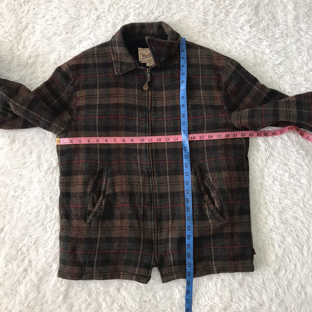 Woolrich Woolen Mills 💥Steals💥Vtg Woolrich Checked Jacket Size US M / EU 48-50 / 2 - 22 Thumbnail