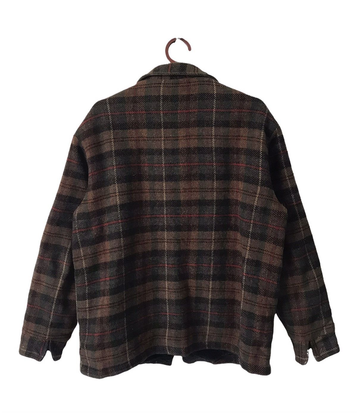 Woolrich Woolen Mills 💥Steals💥Vtg Woolrich Checked Jacket Size US M / EU 48-50 / 2 - 2 Thumbnail