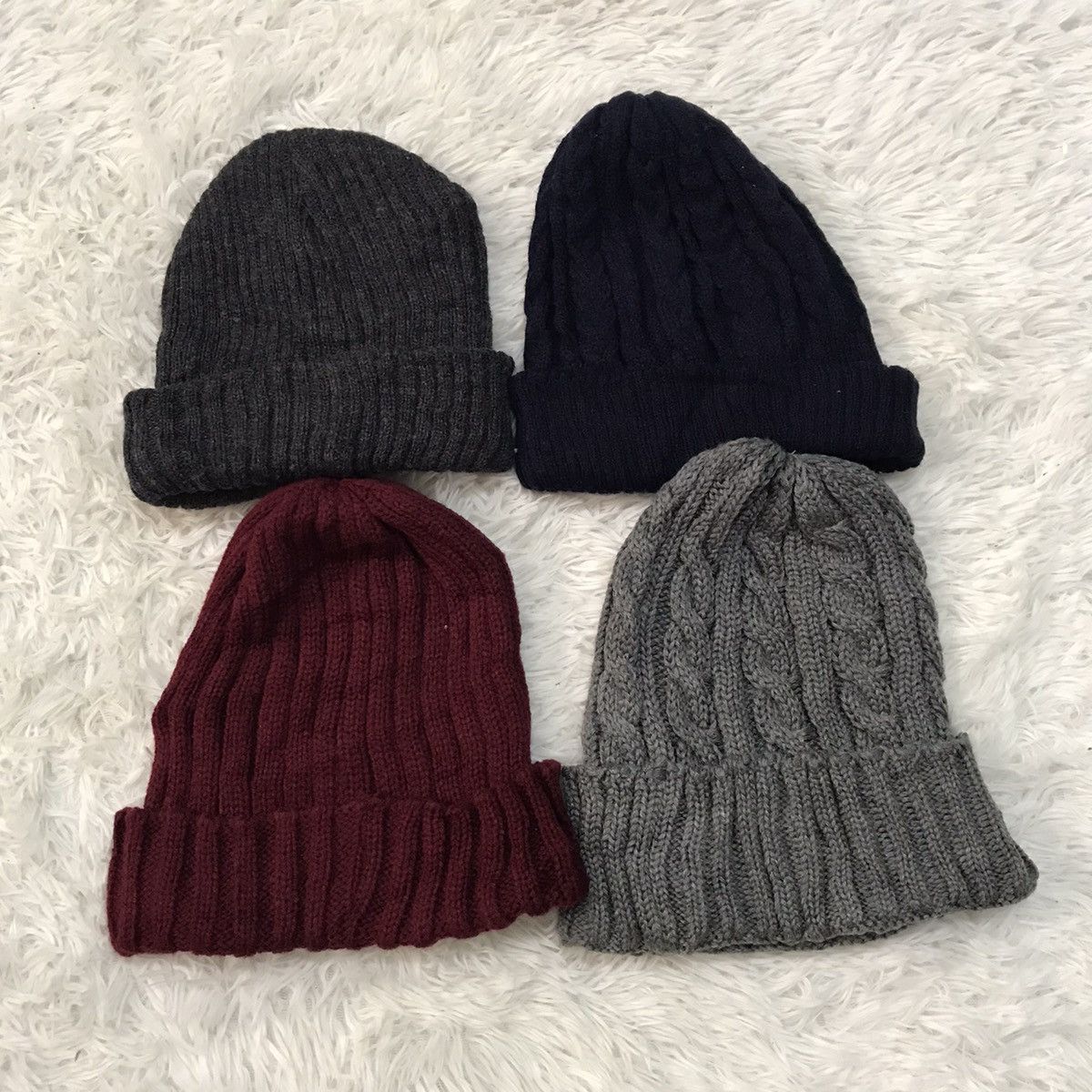 Harris Tweed 4 pieces Harris Tweed beanie hat snow cap Size ONE SIZE - 2 Thumbnail