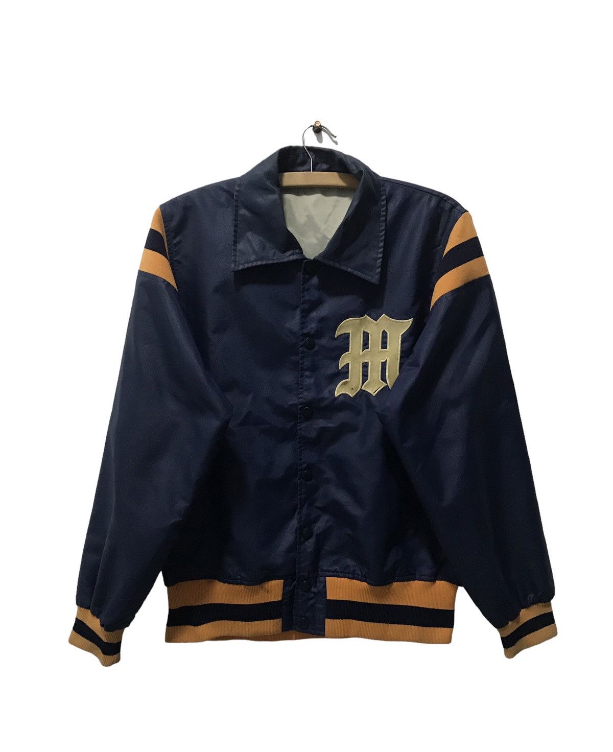 image of The Best For Typical Sportsman Original By Descente Jacket in Navy, Men's (Size Medium)