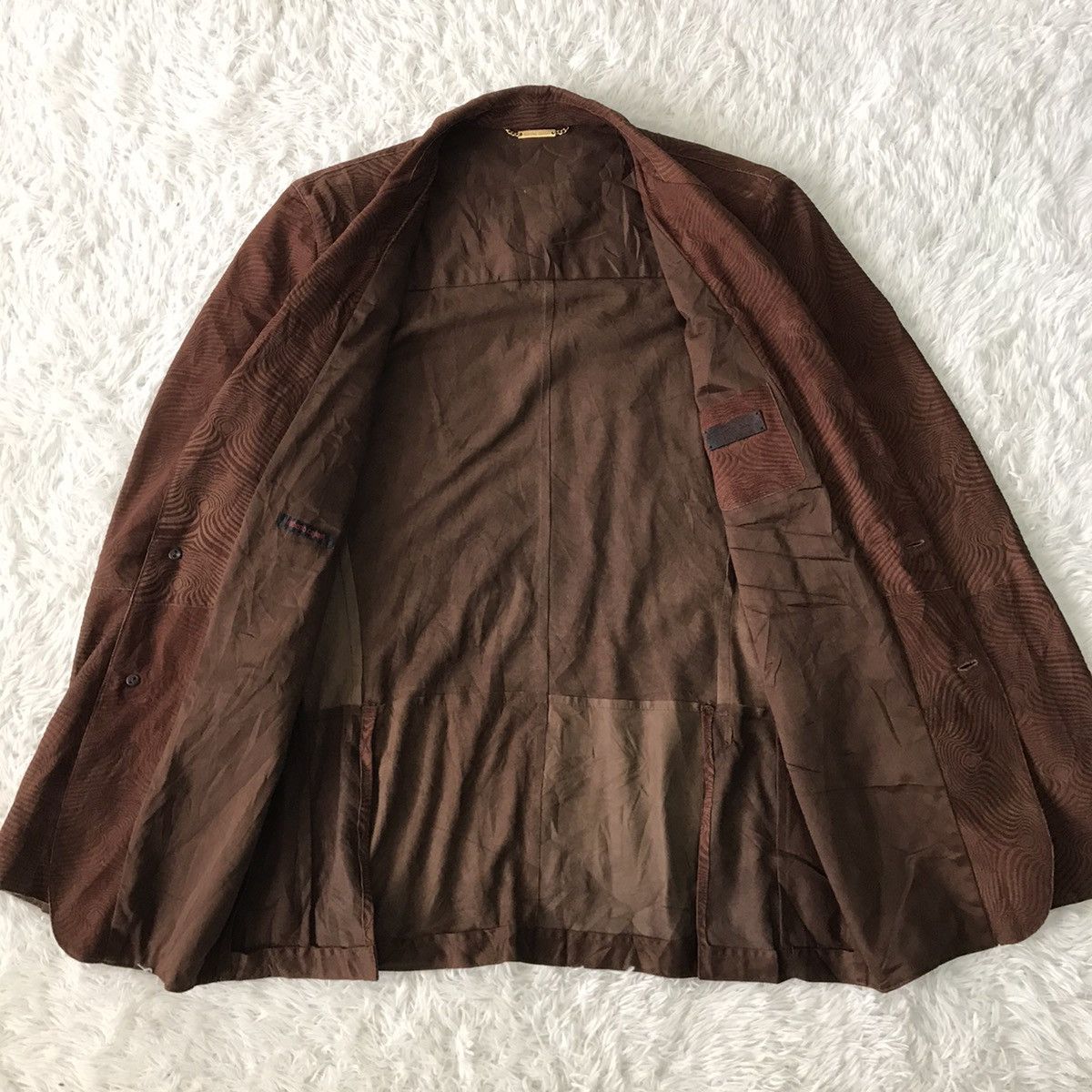 Roberto Cavalli 💥Steals💥Nice Art Roberto Cavalli Goat Leather Jacket Size US L / EU 52-54 / 3 - 14 Thumbnail