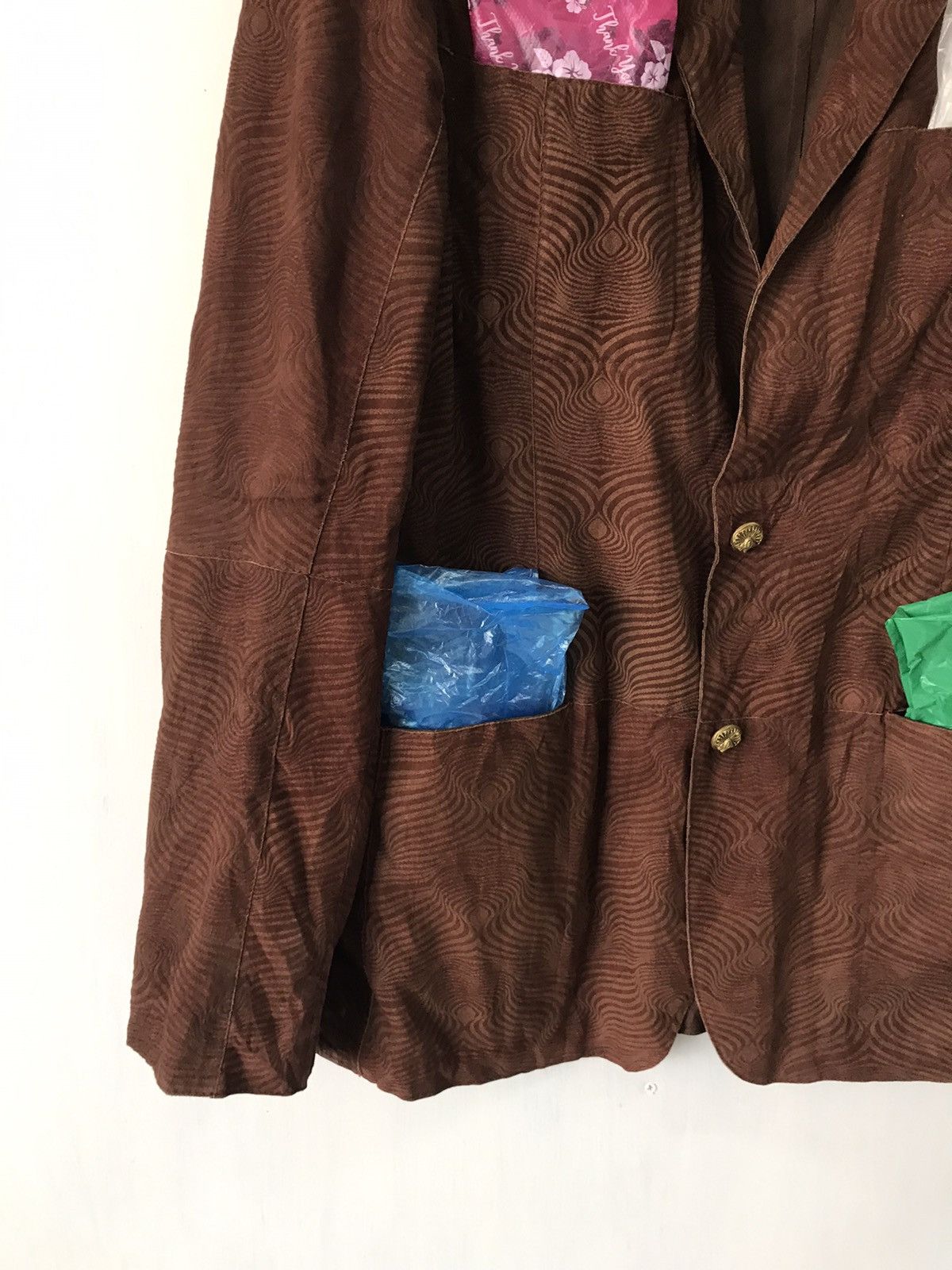 Roberto Cavalli 💥Steals💥Nice Art Roberto Cavalli Goat Leather Jacket Size US L / EU 52-54 / 3 - 6 Thumbnail