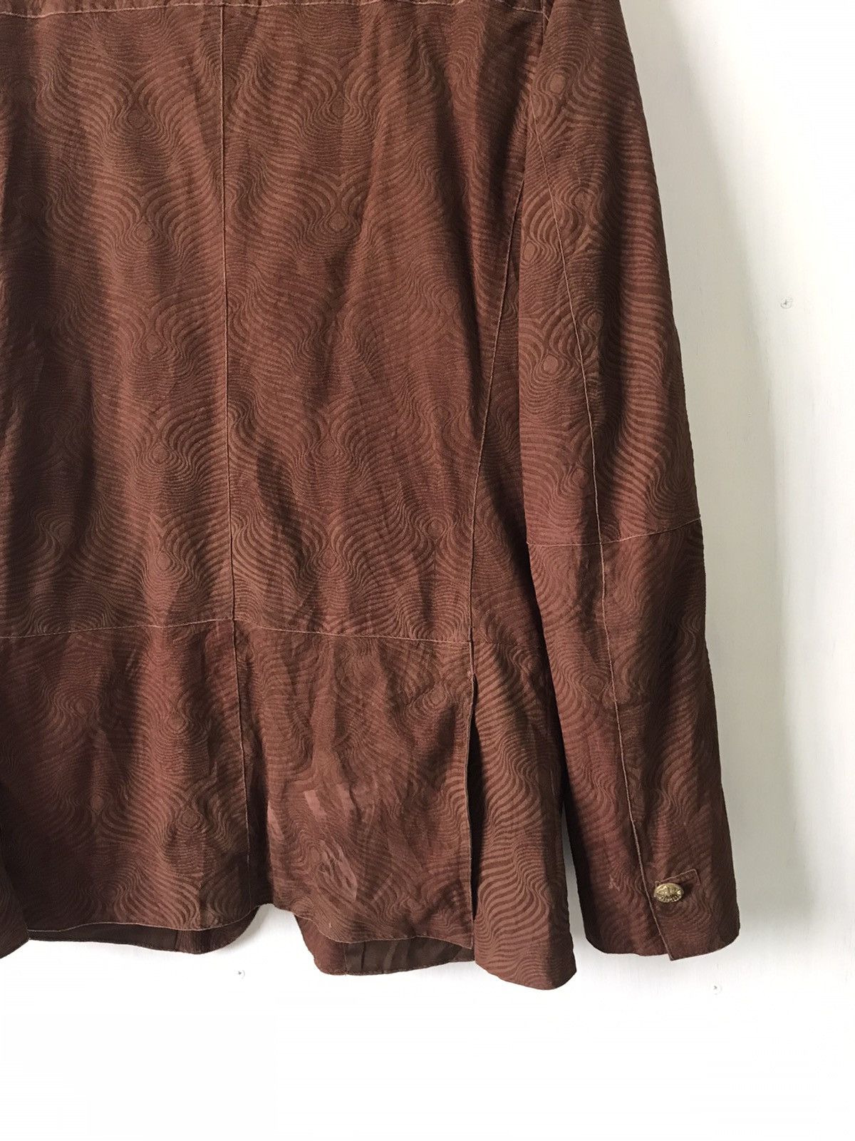 Roberto Cavalli 💥Steals💥Nice Art Roberto Cavalli Goat Leather Jacket Size US L / EU 52-54 / 3 - 10 Thumbnail