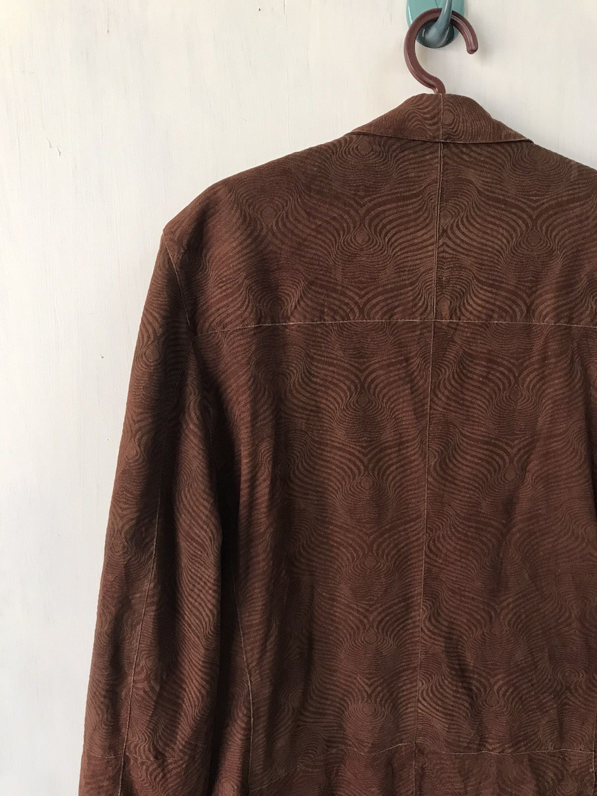 Roberto Cavalli 💥Steals💥Nice Art Roberto Cavalli Goat Leather Jacket Size US L / EU 52-54 / 3 - 9 Thumbnail