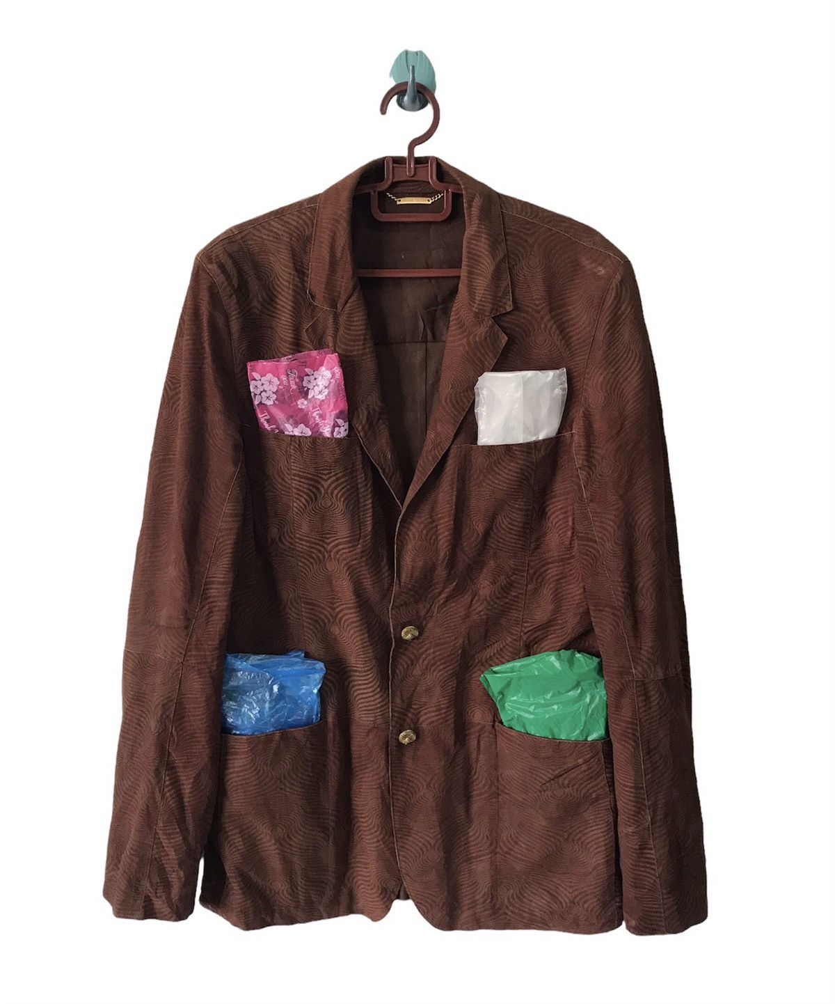 Roberto Cavalli 💥Steals💥Nice Art Roberto Cavalli Goat Leather Jacket Size US L / EU 52-54 / 3 - 1 Thumbnail