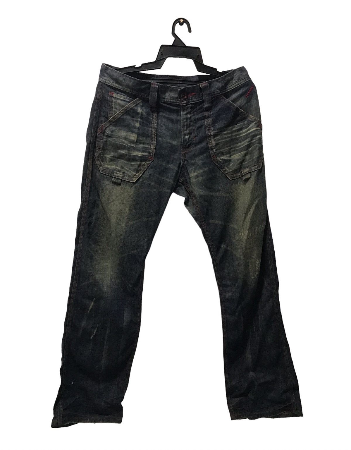 VINTAGE EDWIN BLUE TRIP PANTS