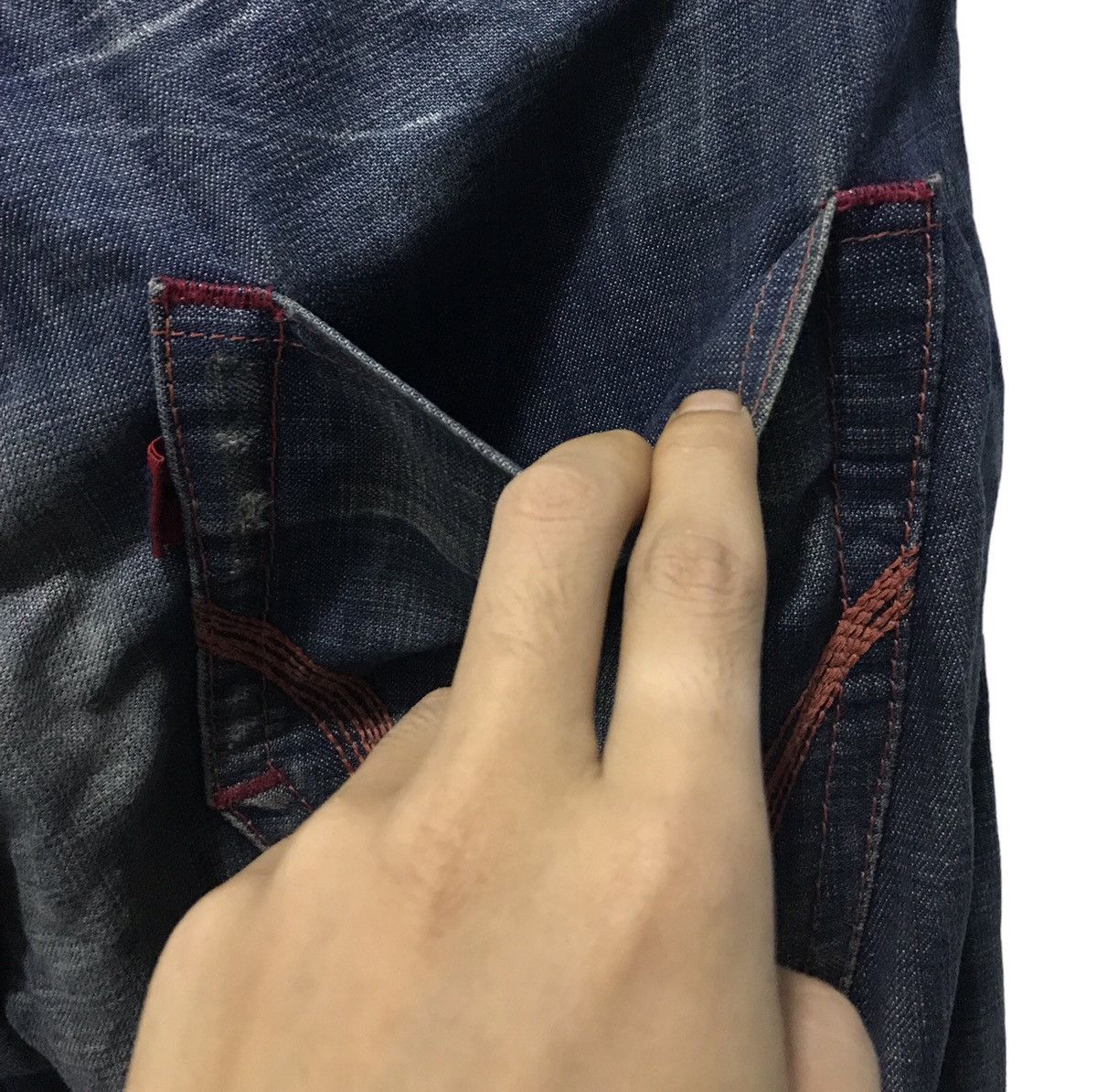 Edwin VINTAGE EDWIN BLUE TRIP PANTS Size US 34 / EU 50 - 8 Thumbnail