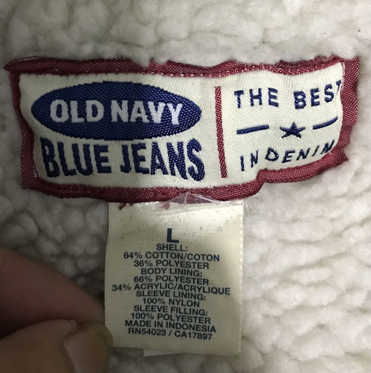 Japanese Brand × Old Navy × Vintage VINTAGE OLD NAVY BLUE JEANS DENIM JACKET Size US L / EU 52-54 / 3 - 12 Thumbnail