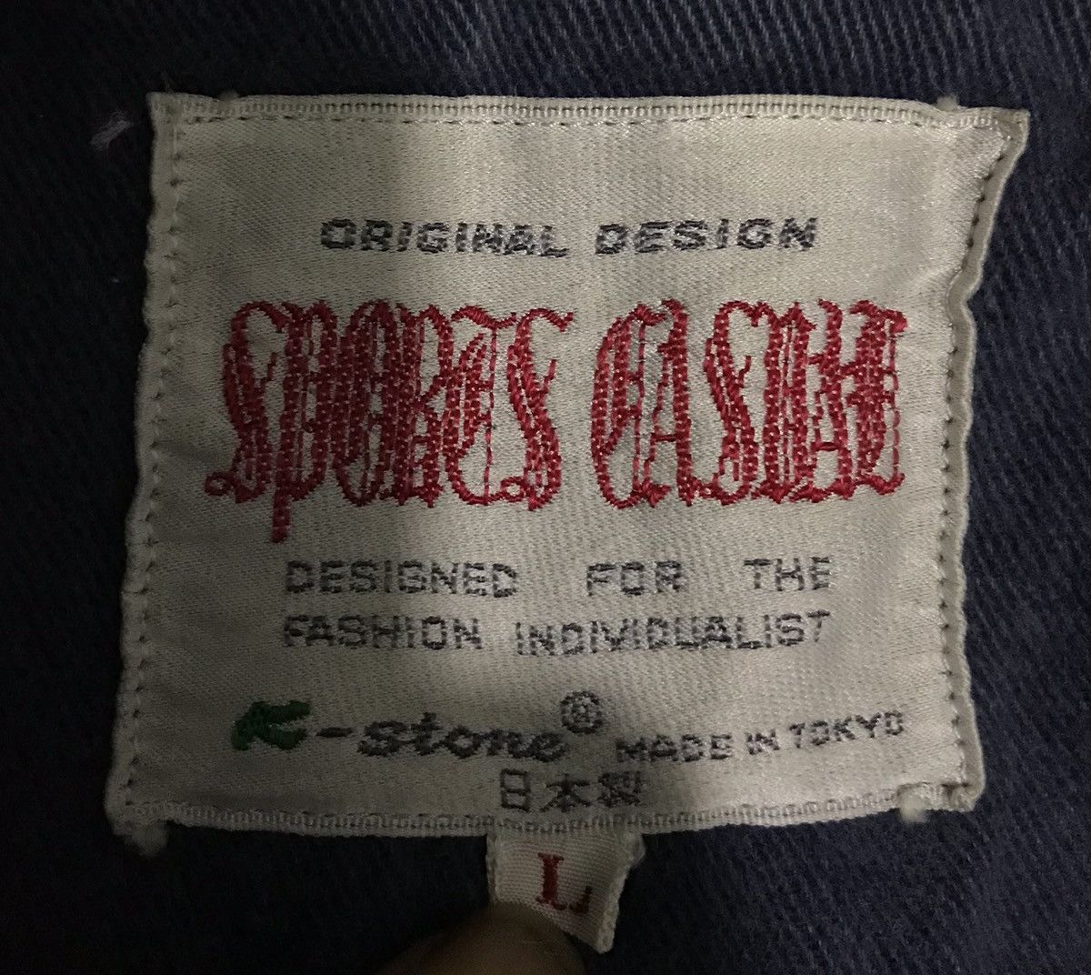 Japanese Brand × Vintage Vintage SPORTS CASUAL K-STONE JACKET MADE IN TOKYO Size US L / EU 52-54 / 3 - 12 Thumbnail