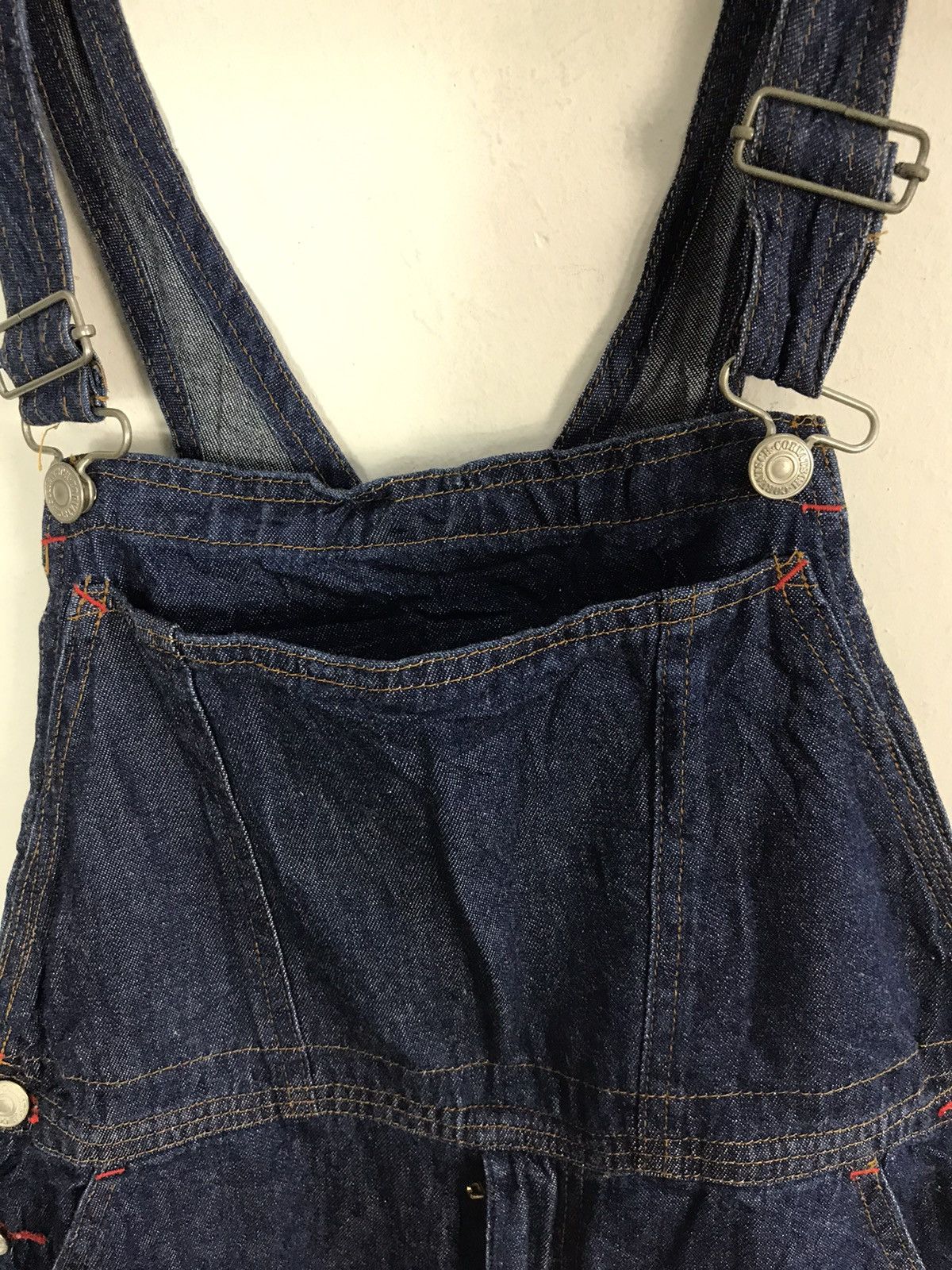 Japanese Brand Corvatsh Coverall Overall Indigo Denim Workwear Carpenter Size US 36 / EU 52 - 3 Thumbnail