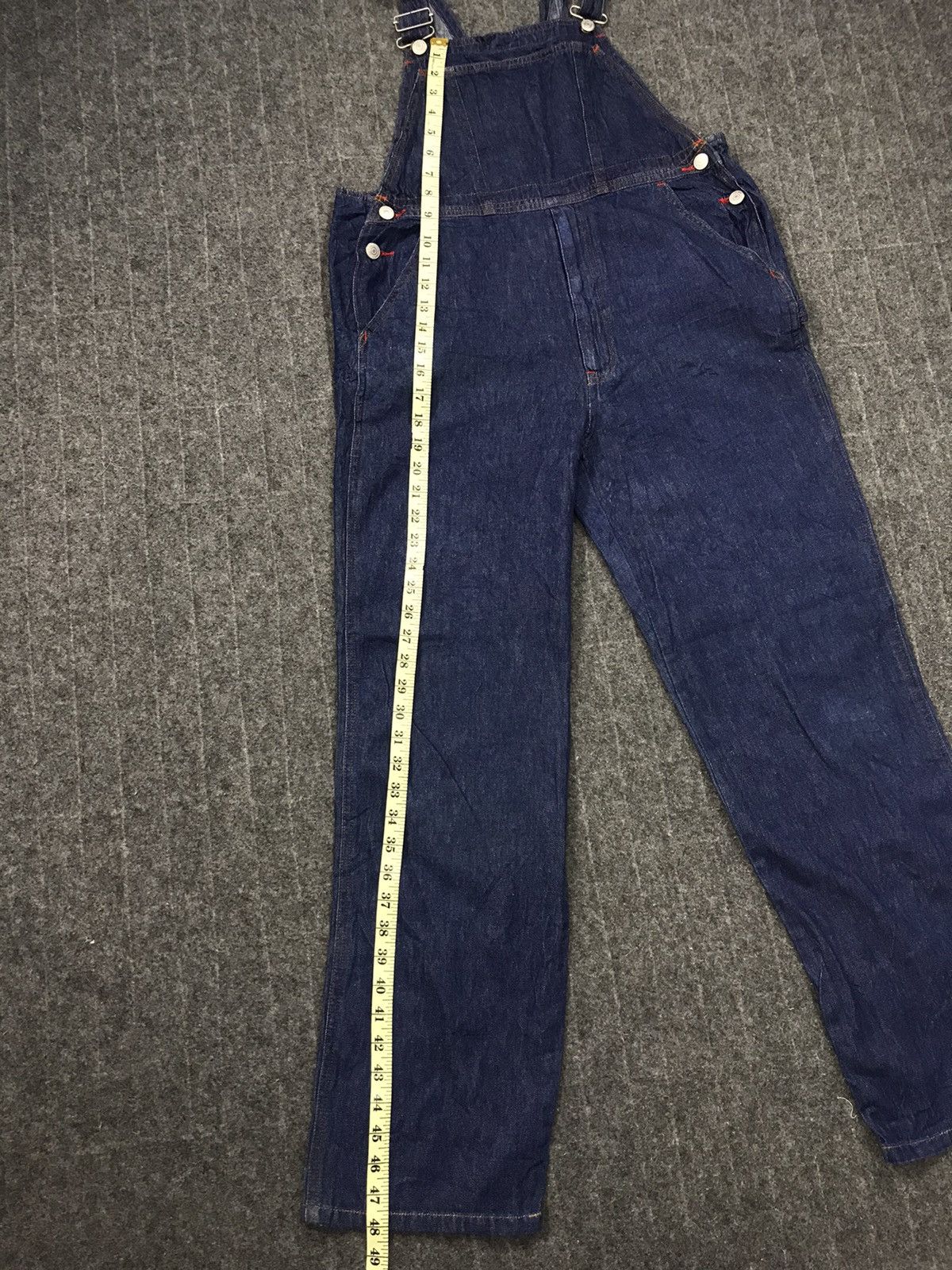 Japanese Brand Corvatsh Coverall Overall Indigo Denim Workwear Carpenter Size US 36 / EU 52 - 10 Thumbnail
