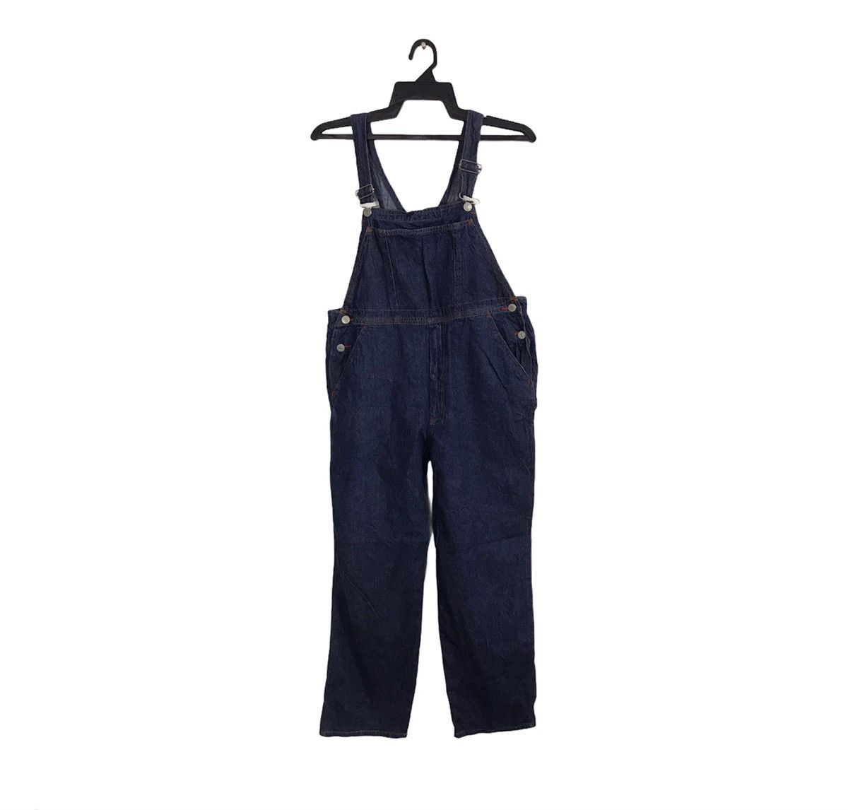 Japanese Brand Corvatsh Coverall Overall Indigo Denim Workwear Carpenter Size US 36 / EU 52 - 1 Thumbnail