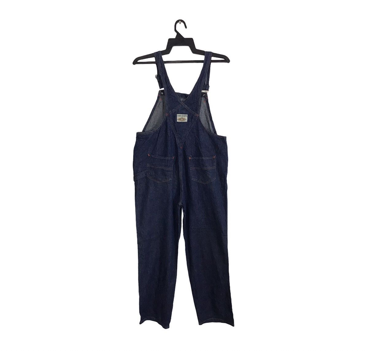 Japanese Brand Corvatsh Coverall Overall Indigo Denim Workwear Carpenter Size US 36 / EU 52 - 2 Thumbnail