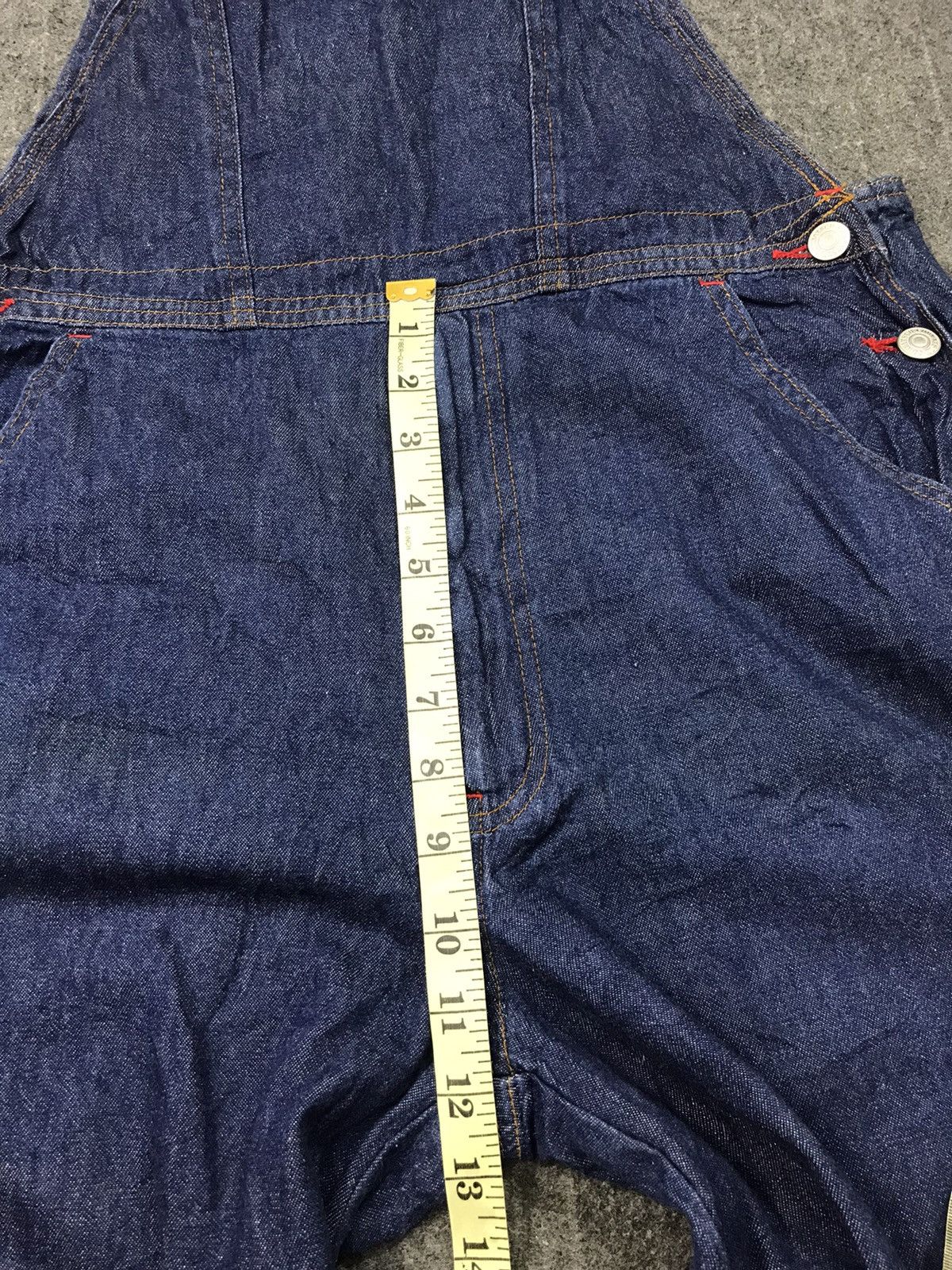 Japanese Brand Corvatsh Coverall Overall Indigo Denim Workwear Carpenter Size US 36 / EU 52 - 12 Thumbnail