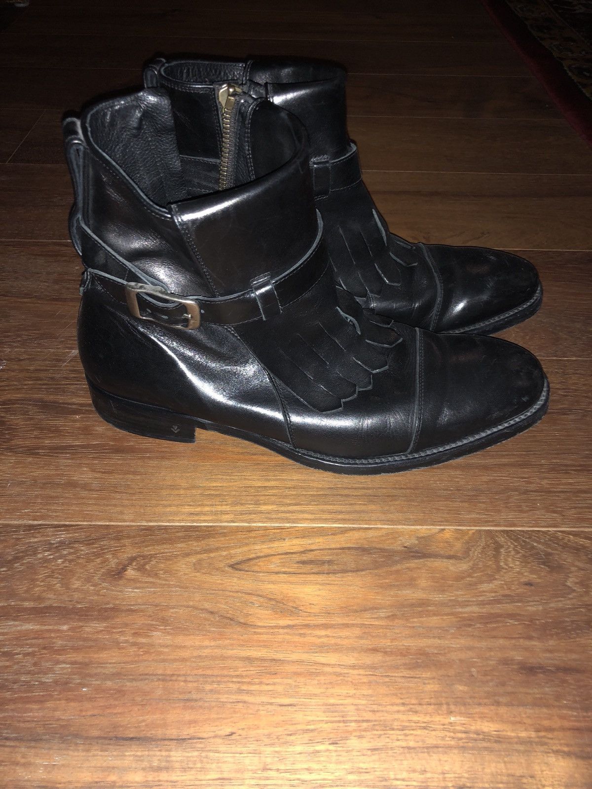 John Varvatos Black boots Size US 9.5 / EU 42-43 - 2 Thumbnail