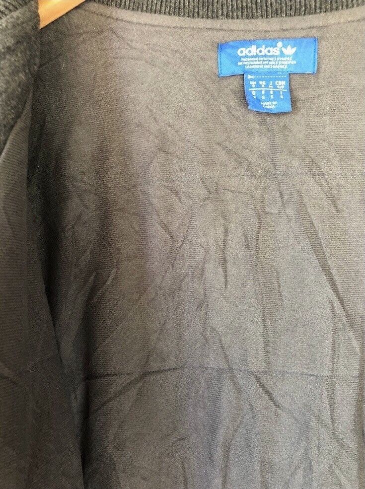 Adidas Big Logo Up zip Wool Gray Adidas BomberJackets Size US S / EU 44-46 / 1 - 10 Thumbnail