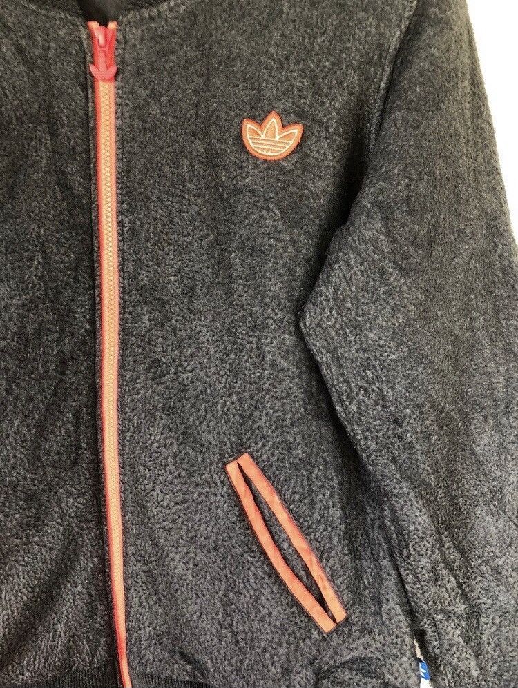 Adidas Big Logo Up zip Wool Gray Adidas BomberJackets Size US S / EU 44-46 / 1 - 7 Thumbnail