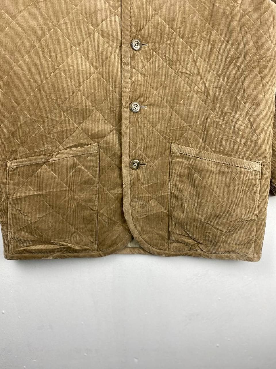 Japanese Brand case study japanese brands velvet quilted jacket Size US L / EU 52-54 / 3 - 3 Thumbnail