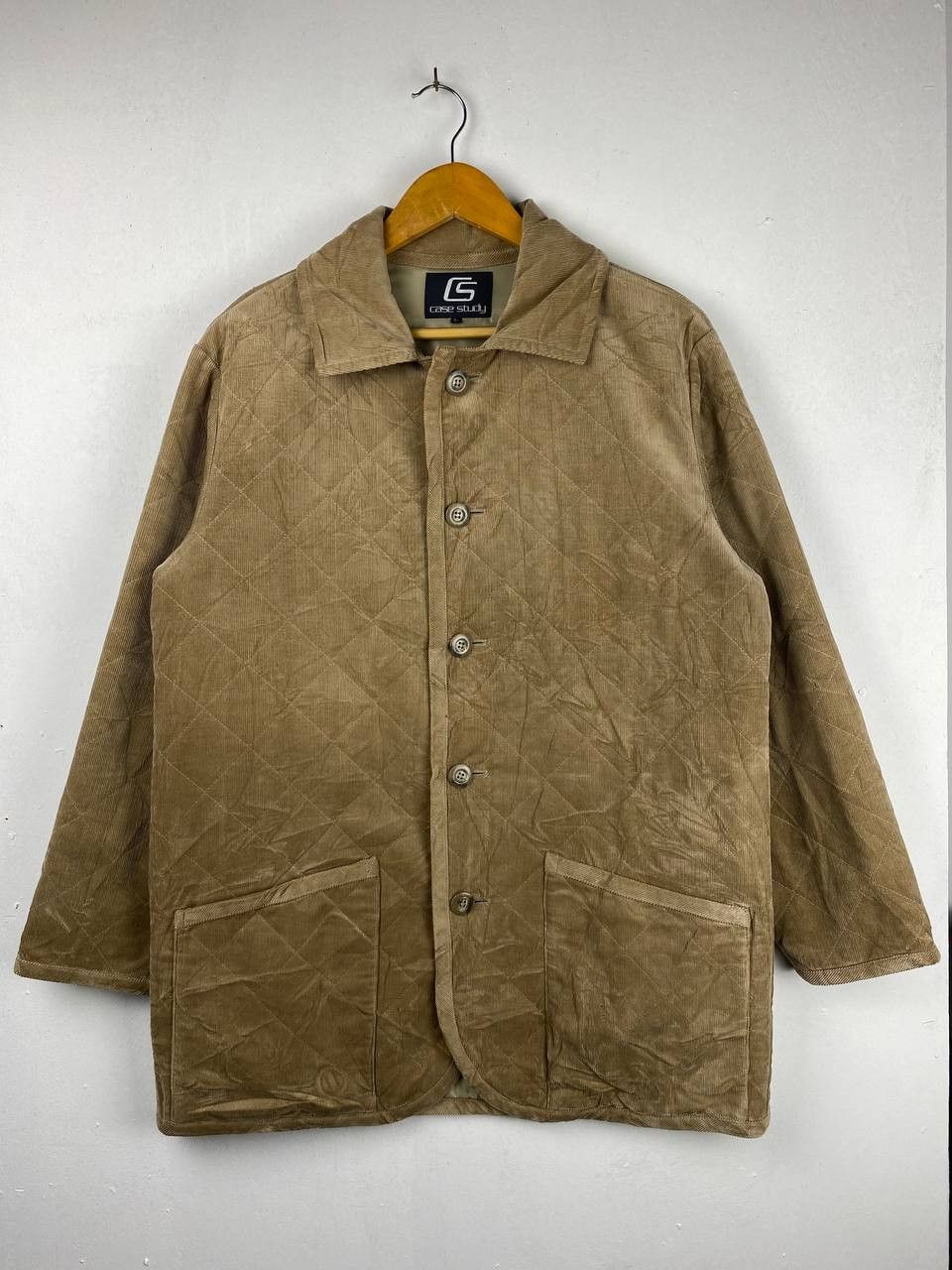Japanese Brand case study japanese brands velvet quilted jacket Size US L / EU 52-54 / 3 - 1 Thumbnail
