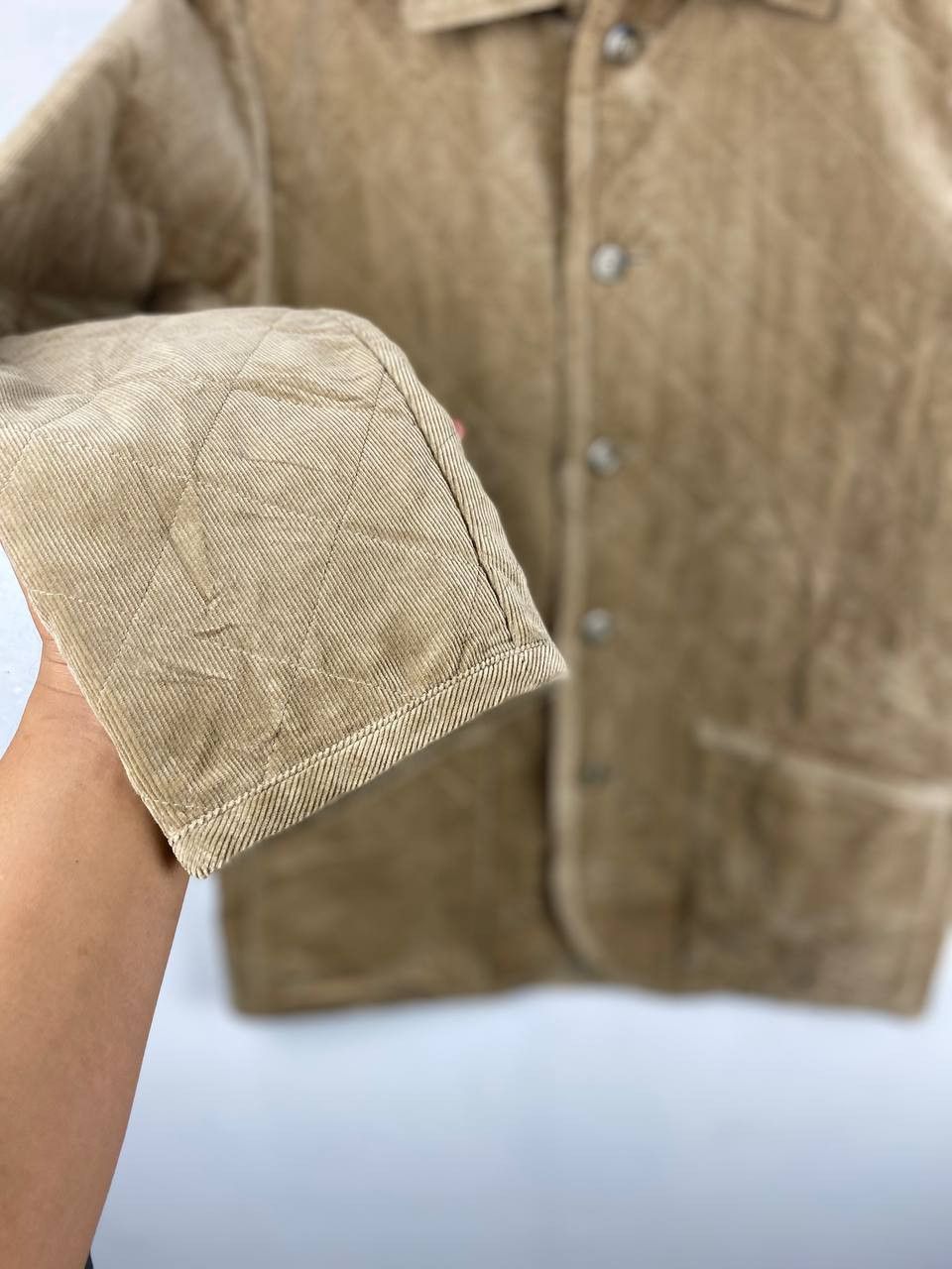 Japanese Brand case study japanese brands velvet quilted jacket Size US L / EU 52-54 / 3 - 4 Thumbnail