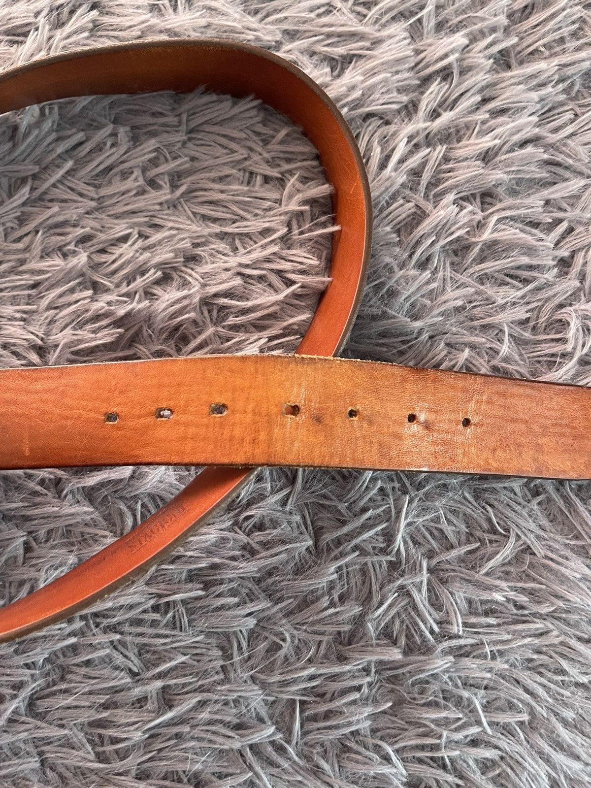 Cowboy Equipment × Vintage Le Quattro Stagioni 90s vtg snake print real leather belt Size 34 - 6 Thumbnail