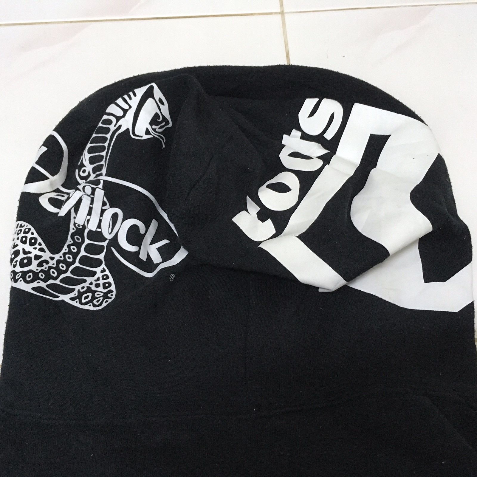 Devilock × Vintage DEVILOCK LIVE TOGETHER FOREVER JAPANESE BIG LOGO HOODIE Size US L / EU 52-54 / 3 - 7 Thumbnail