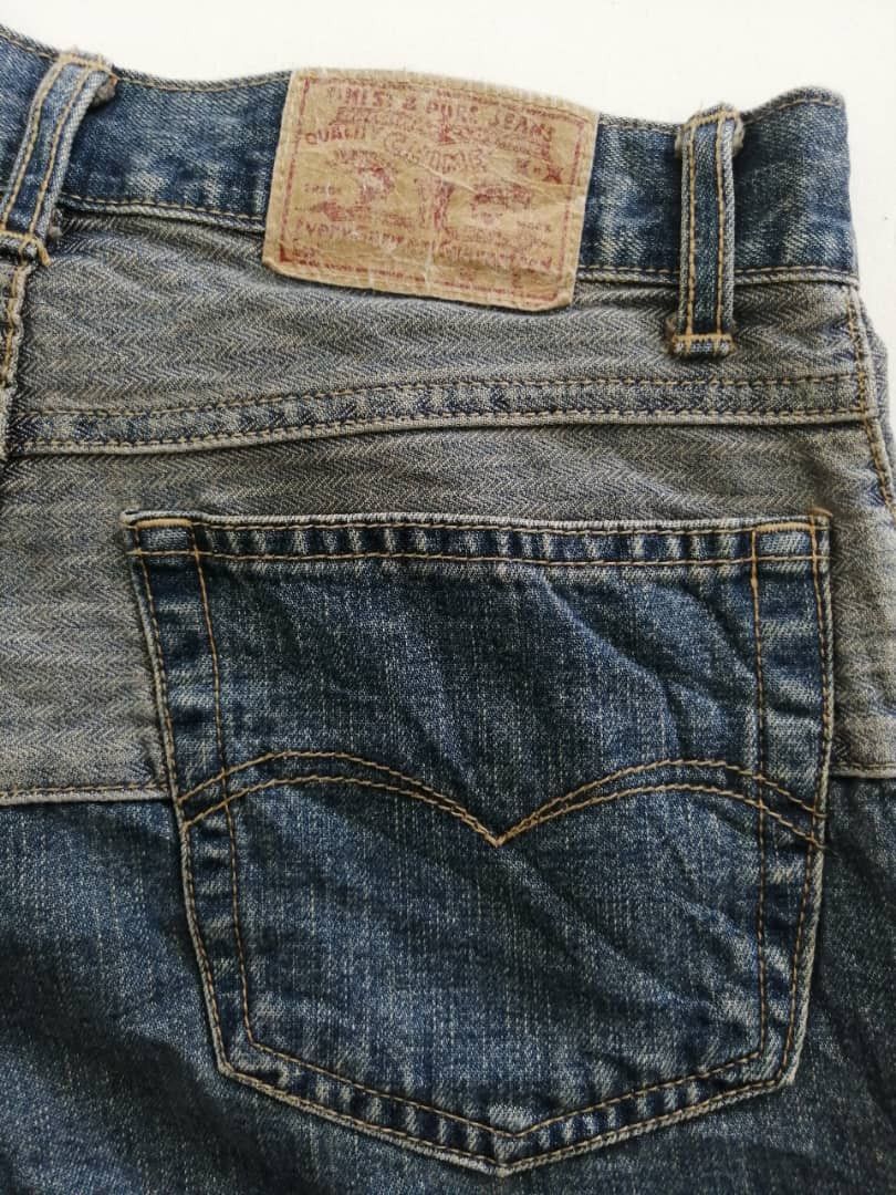 Japanese Brand SICKS💥 Patchwork Denim Kinky Inspired HG Design Size US 28 / EU 44 - 9 Thumbnail