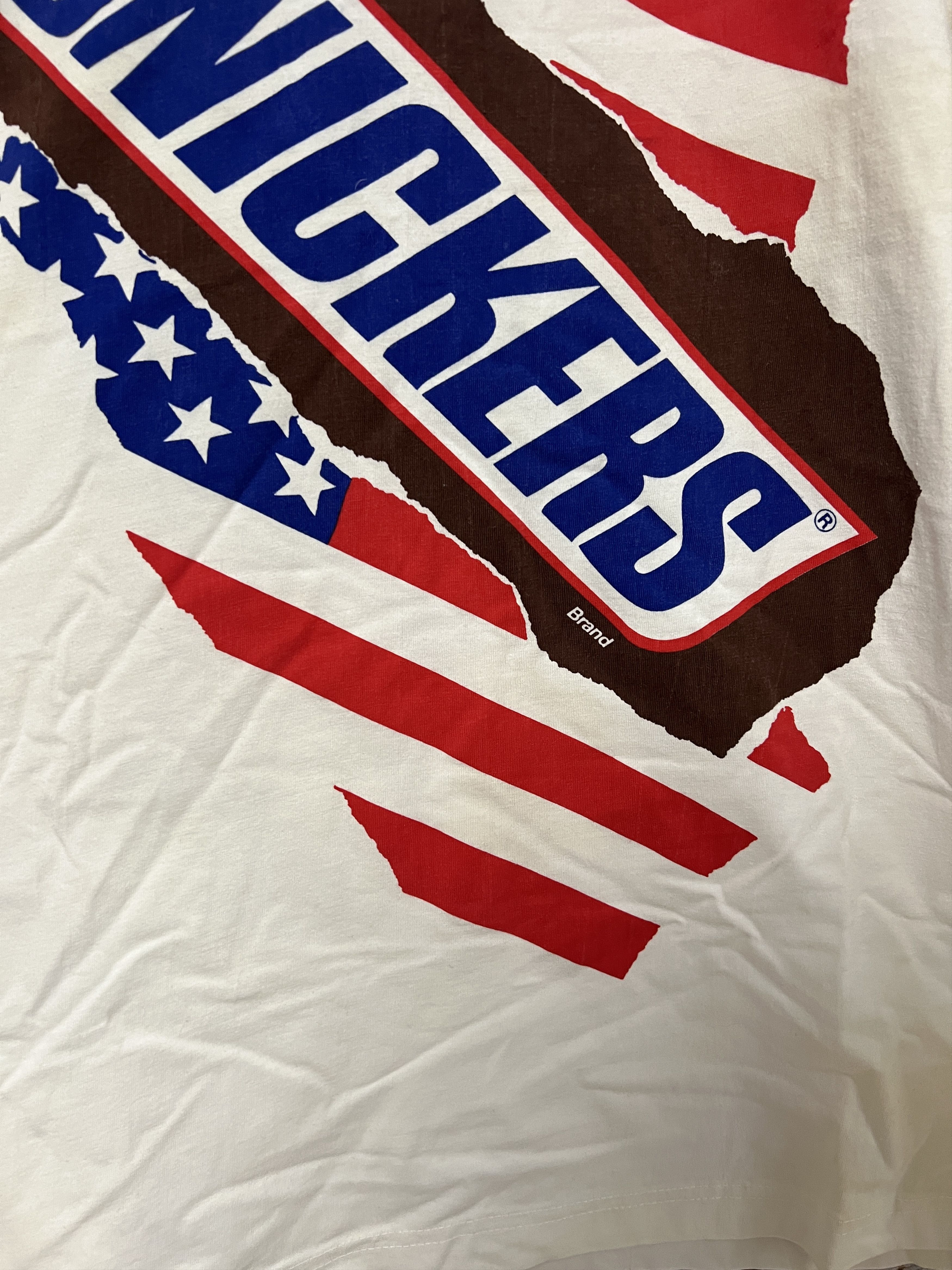 Vintage Vintage 1994 World Cup Fifa USA Football Snickers T-shirt Size US L / EU 52-54 / 3 - 11 Thumbnail