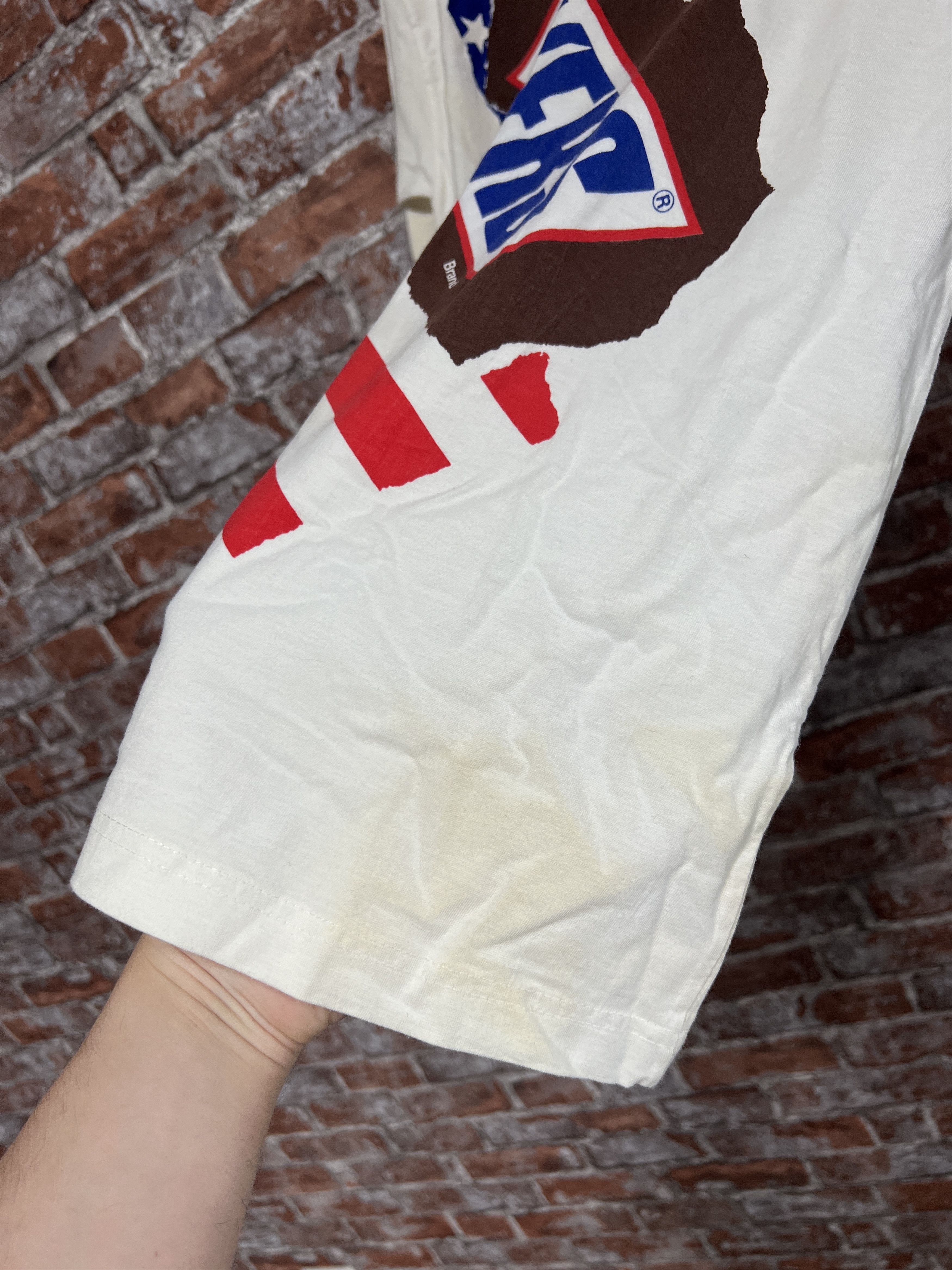 Vintage Vintage 1994 World Cup Fifa USA Football Snickers T-shirt Size US L / EU 52-54 / 3 - 10 Thumbnail