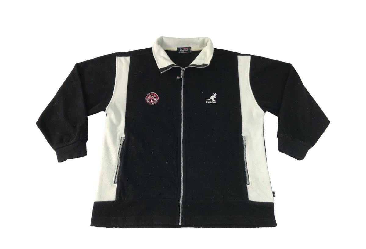 Kangol × Vintage Kangol Great Britain England Fleece Zip Up Jacket Size US M / EU 48-50 / 2 - 1 Thumbnail