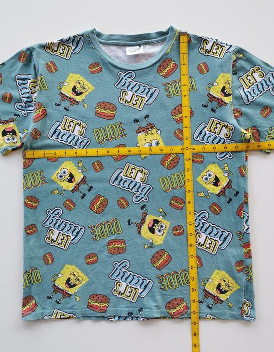 Art Spongebob Squarepants Cartoon Full Print Tshirt | Grailed