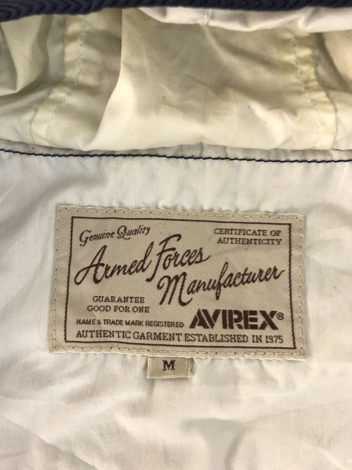 Avirex Avirex USN USS-6 Navalism US Navy Hoodies Jacket K1232j Size US M / EU 48-50 / 2 - 7 Thumbnail