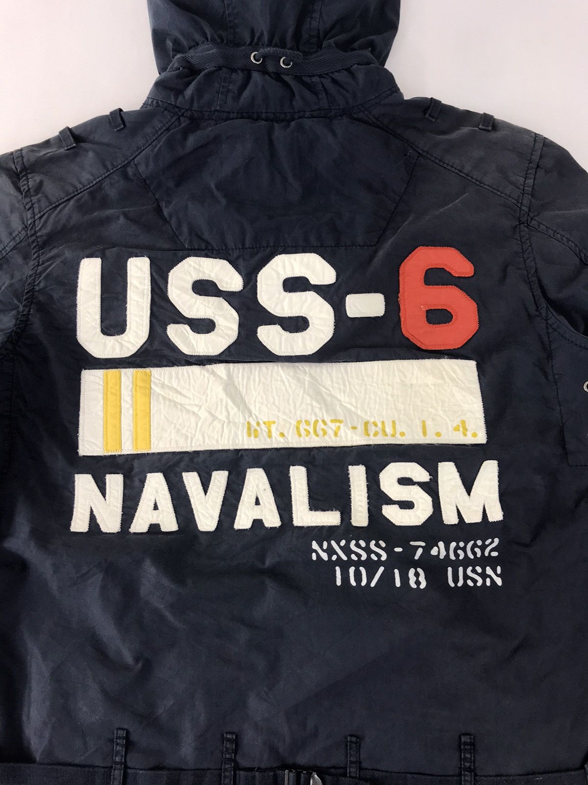 Avirex Avirex USN USS-6 Navalism US Navy Hoodies Jacket K1232j Size US M / EU 48-50 / 2 - 11 Thumbnail