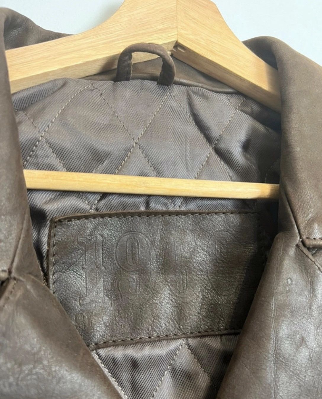 Genuine Leather Rare 90s Biker Real Genuine Leather Metal Jacket Rock Size US S / EU 44-46 / 1 - 6 Thumbnail
