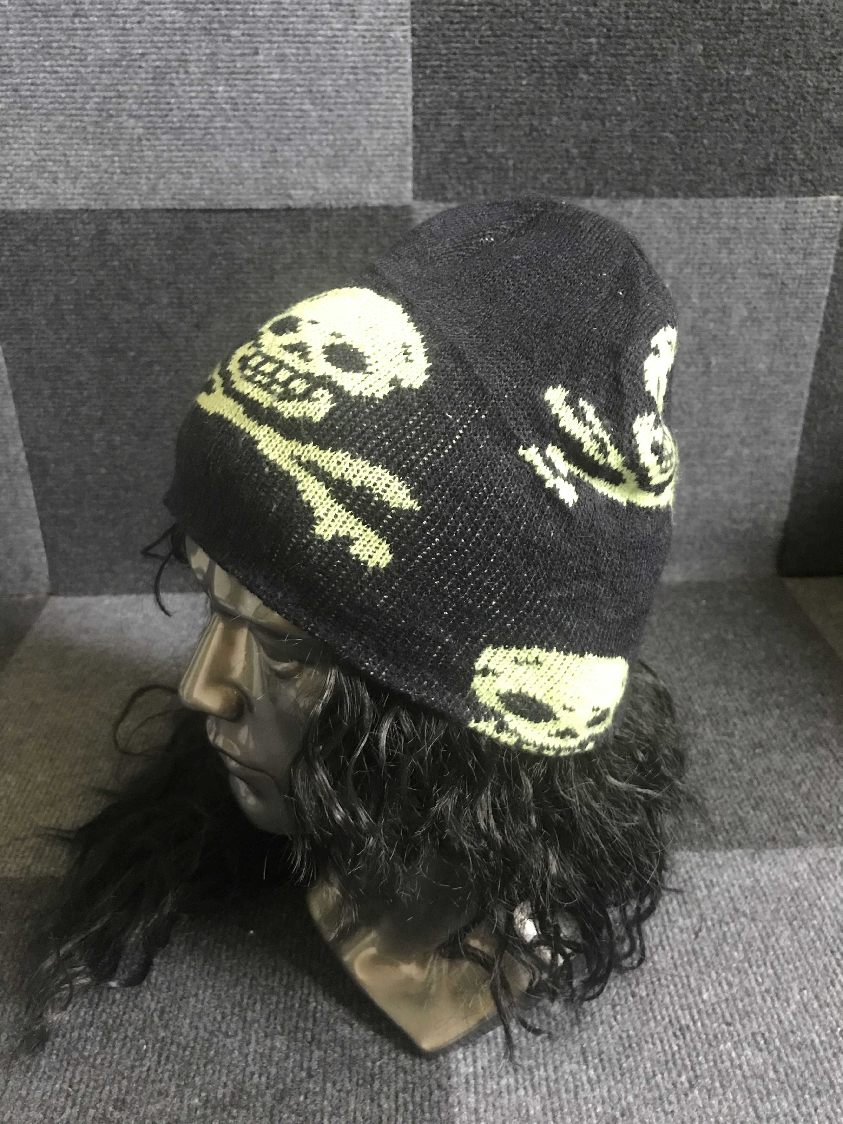 Seditionaries BSC101 Full Skull Punk Beanie Size ONE SIZE - 2 Thumbnail