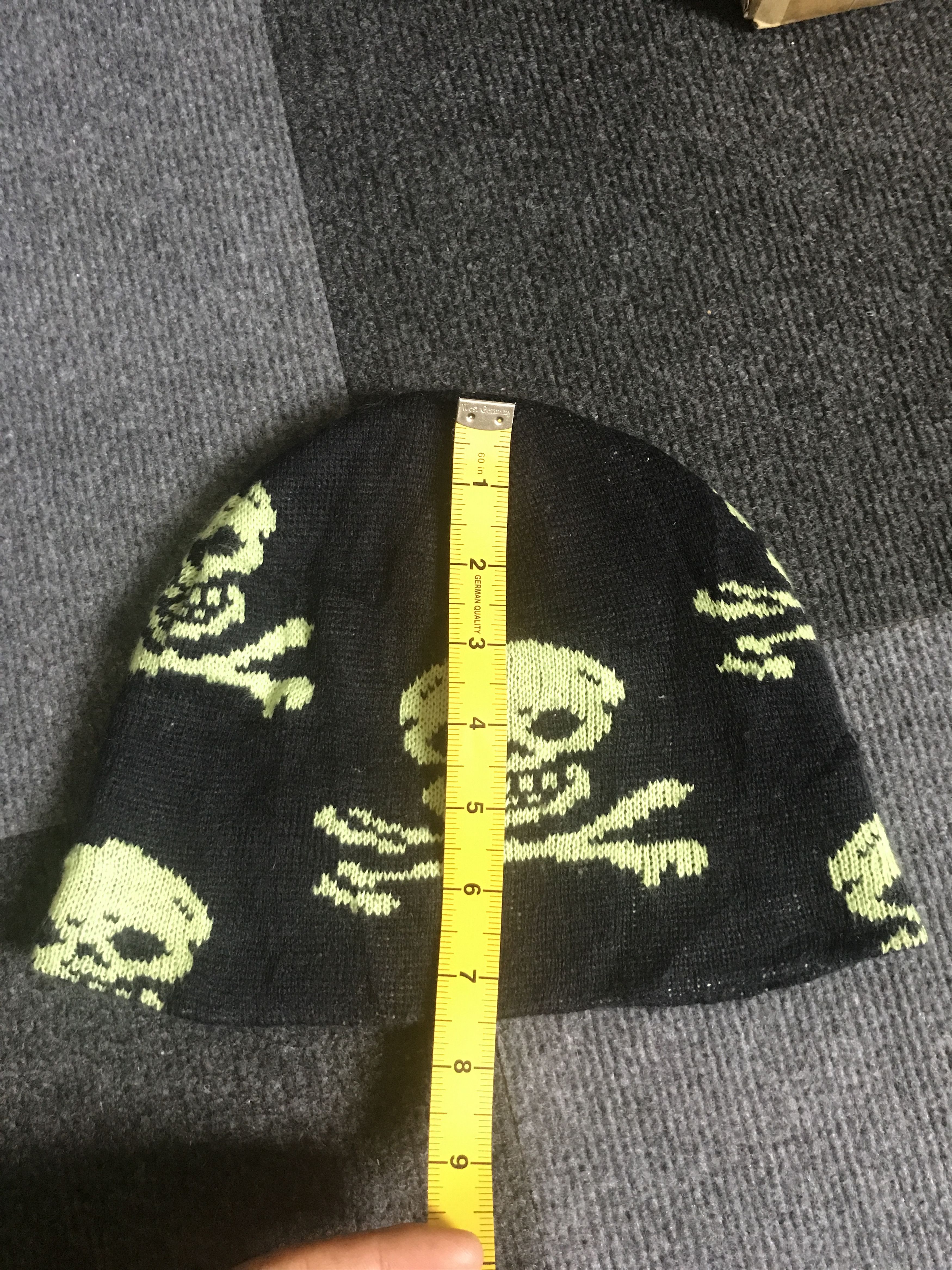 Seditionaries BSC101 Full Skull Punk Beanie Size ONE SIZE - 7 Thumbnail