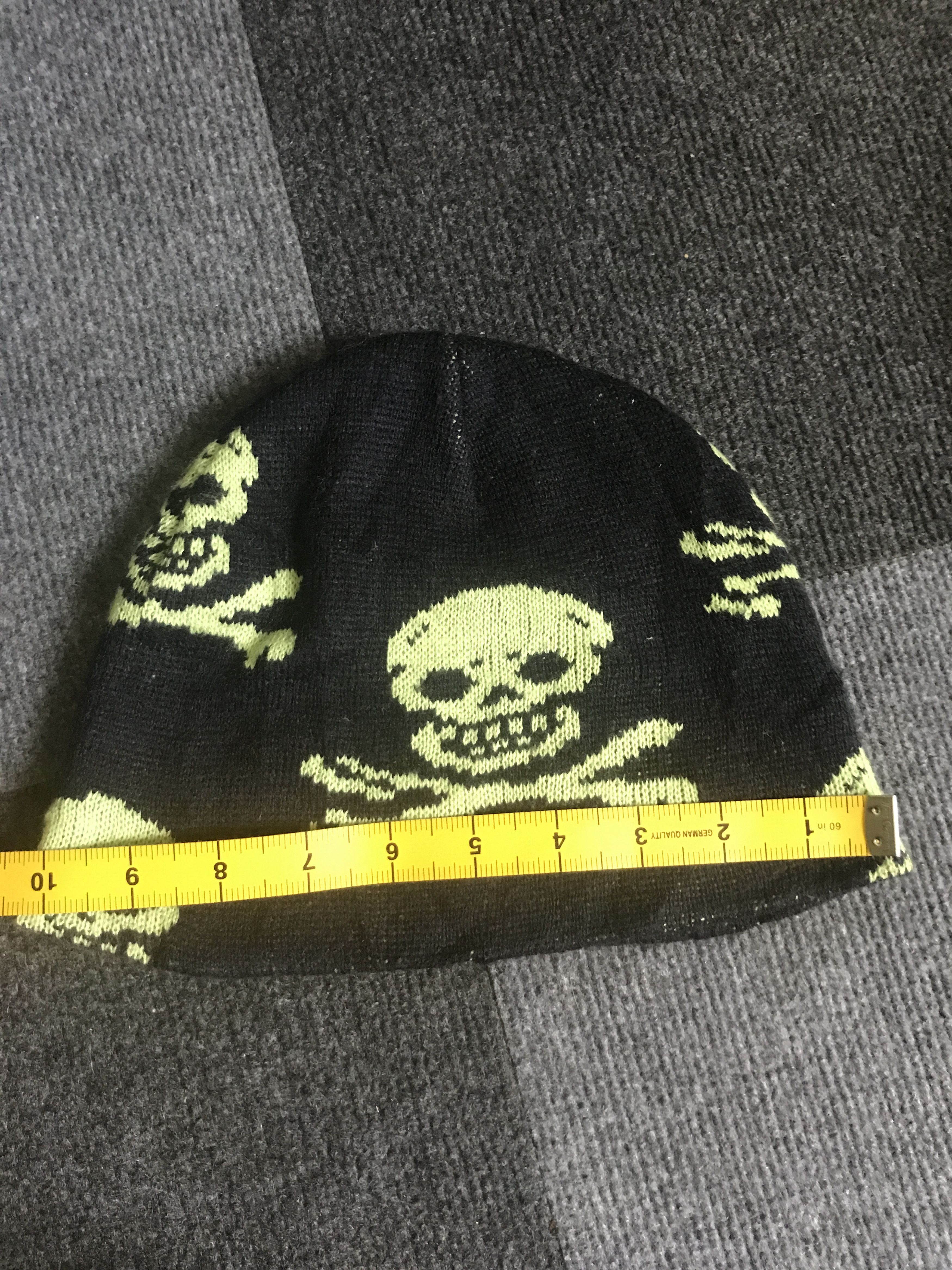 Seditionaries BSC101 Full Skull Punk Beanie Size ONE SIZE - 6 Thumbnail