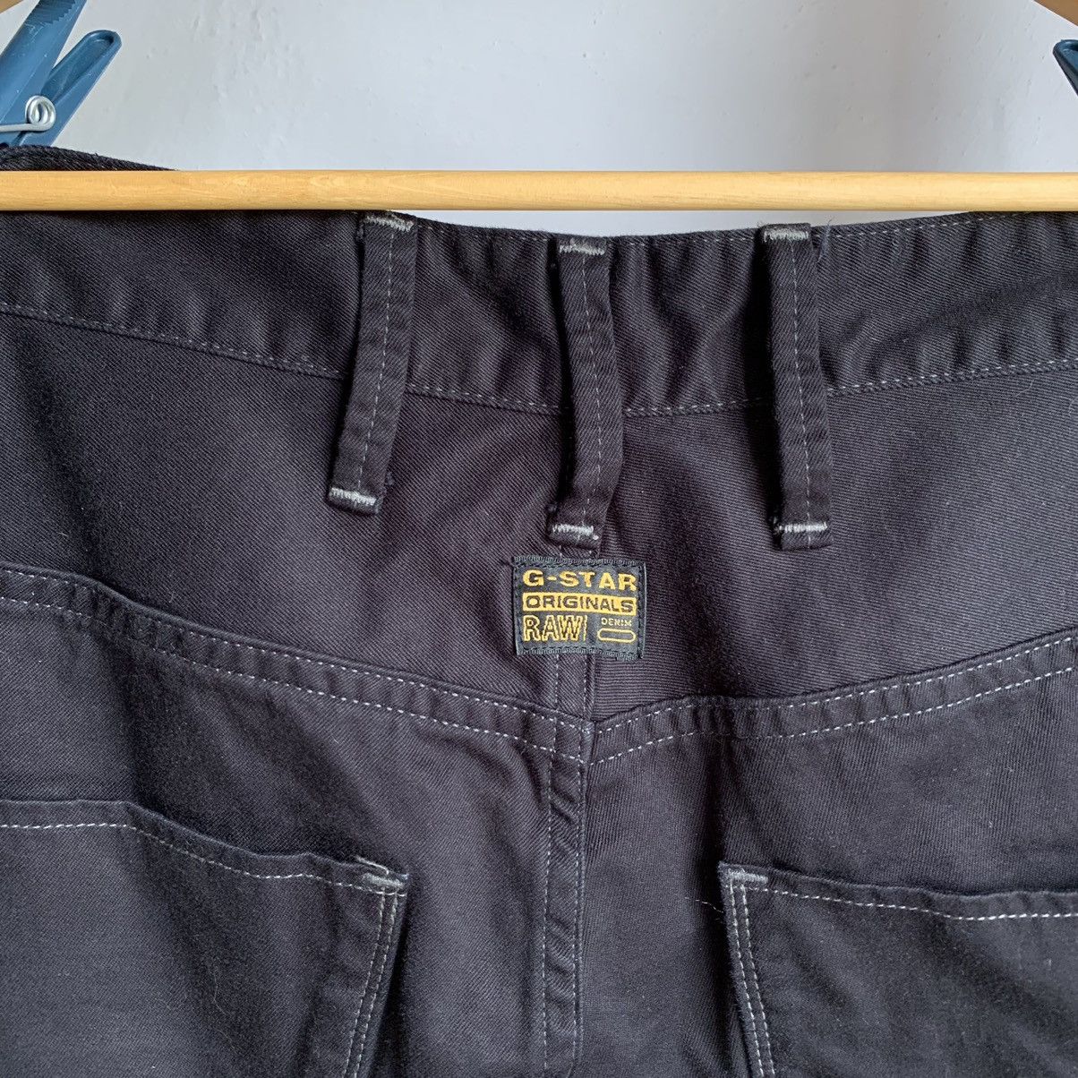 G-Star × Vintage Vintage G-Star Raw Black Casual pants Slim Size US 28 / EU 44 - 7 Thumbnail
