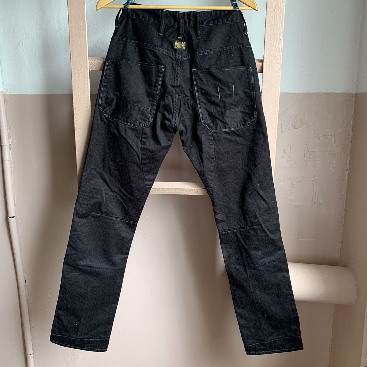 G-Star × Vintage Vintage G-Star Raw Black Casual pants Slim Size US 28 / EU 44 - 8 Thumbnail